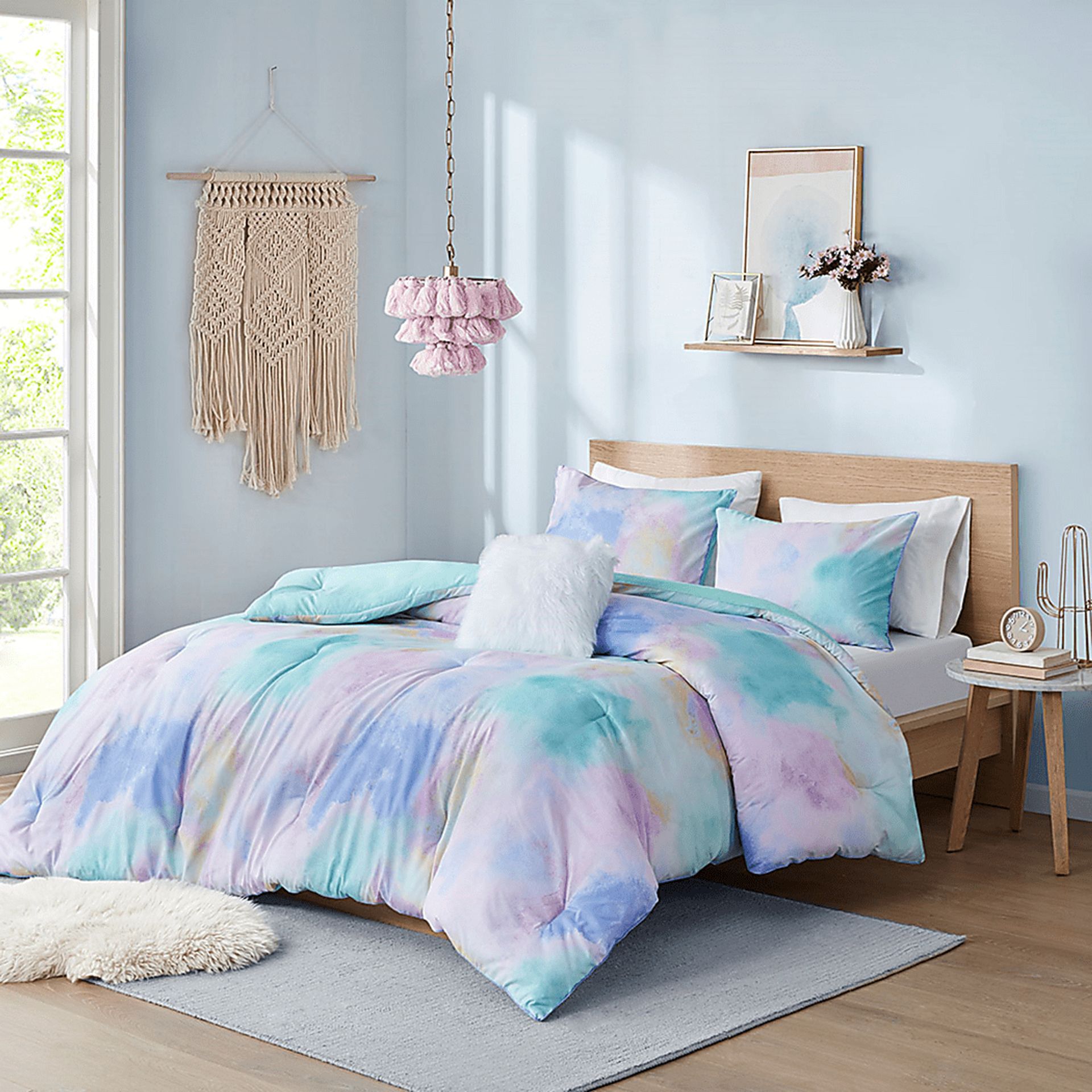 Gallatin Blue Twin/Twin XL Comforter Set - Image 2