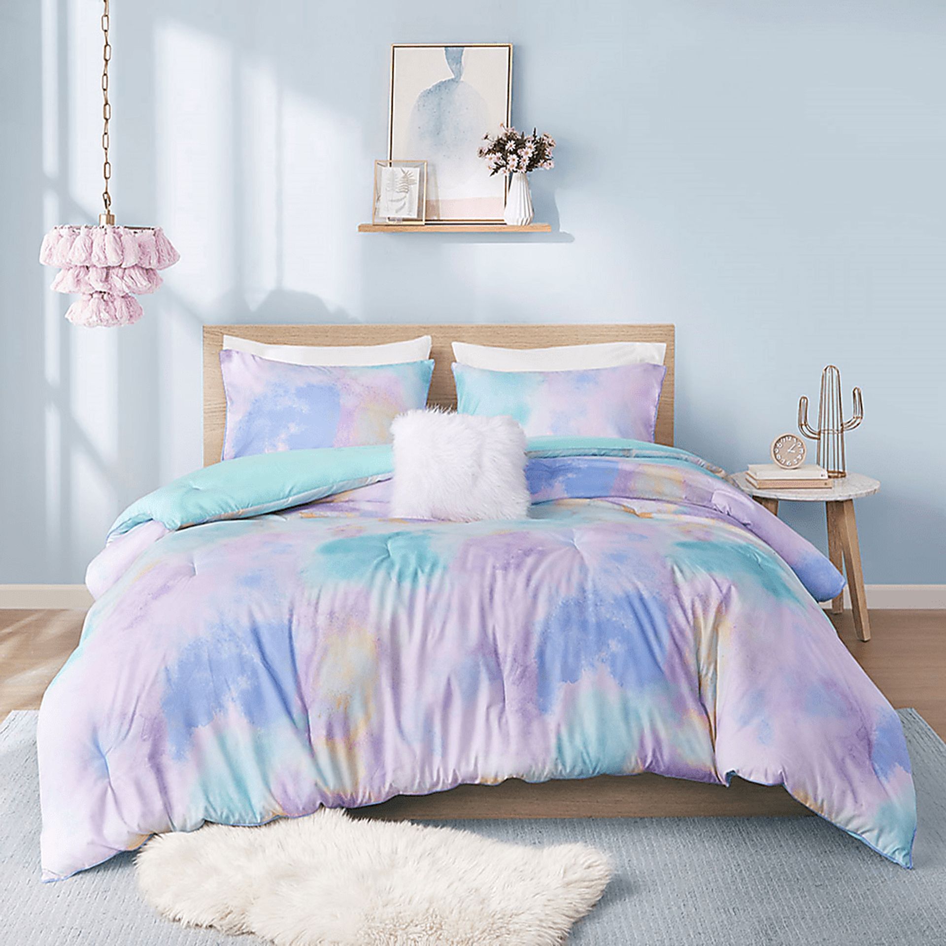 Gallatin Blue Twin/Twin XL Comforter Set - Image 10