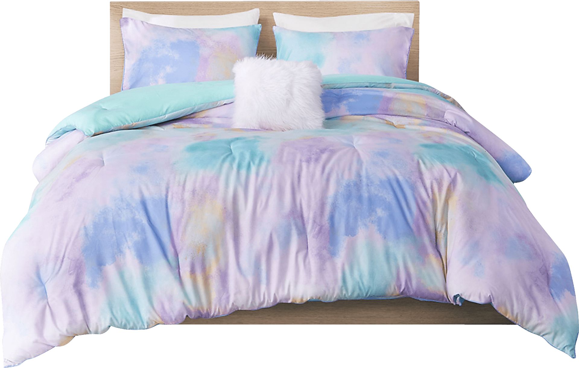 Gallatin Blue Twin/Twin XL Comforter Set - Image 1