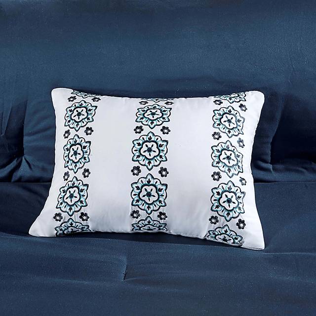 Kids Gallaudet Blue Twin Comforter Set - Thumbnail - Image 12