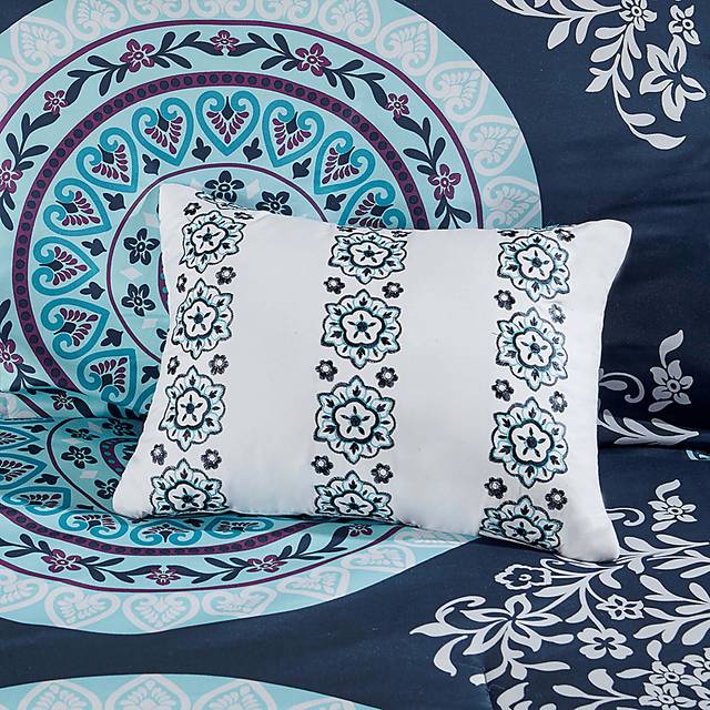 Kids Gallaudet Blue Twin Comforter Set - Thumbnail - Image 13