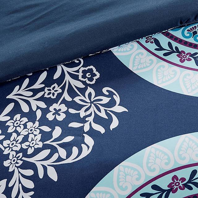 Kids Gallaudet Blue Twin Comforter Set - Thumbnail - Image 14