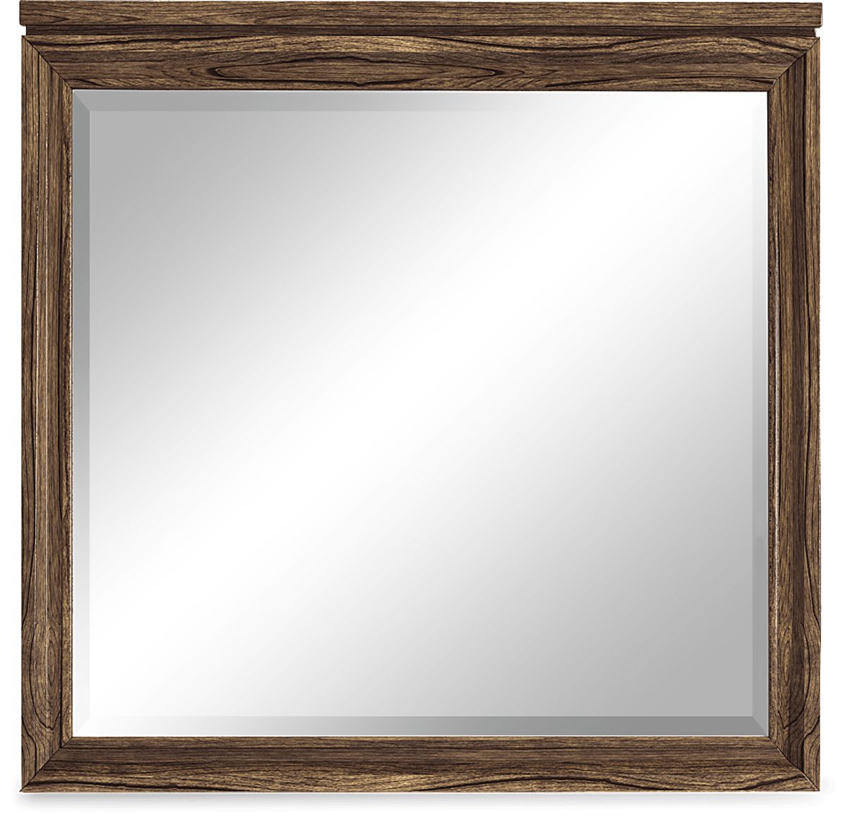 Gallery Zone Saddle Dark Wood Mirror Rooms to Go