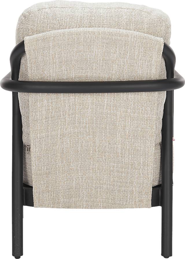 Gallia Beige Accent Chair - Thumbnail - Image 6