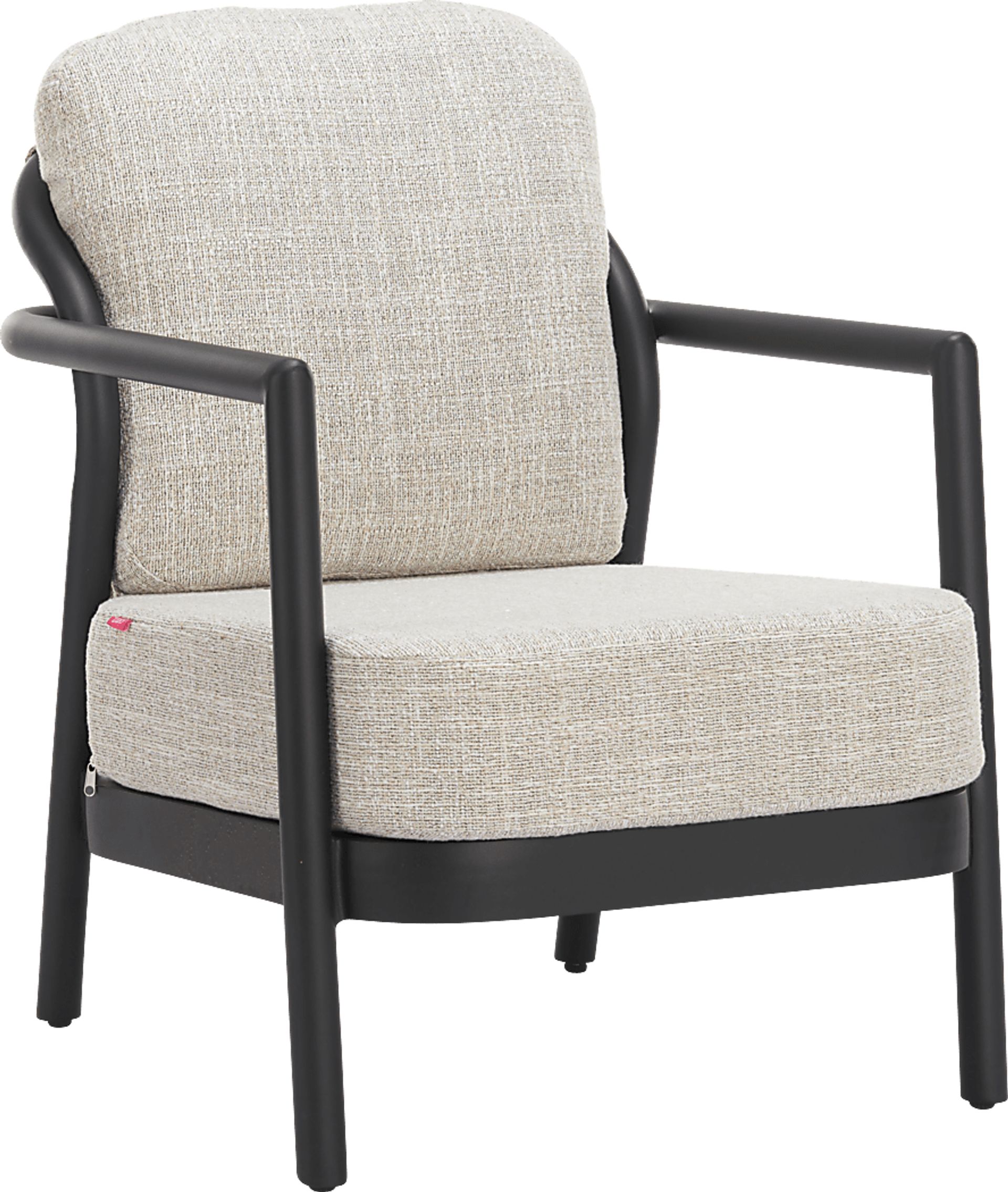 Gallia Beige Accent Chair - Image 1