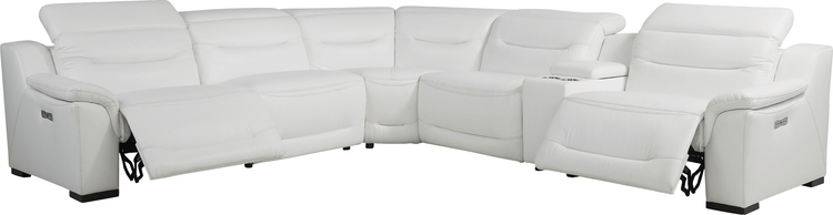 6 pc power reclining sectional