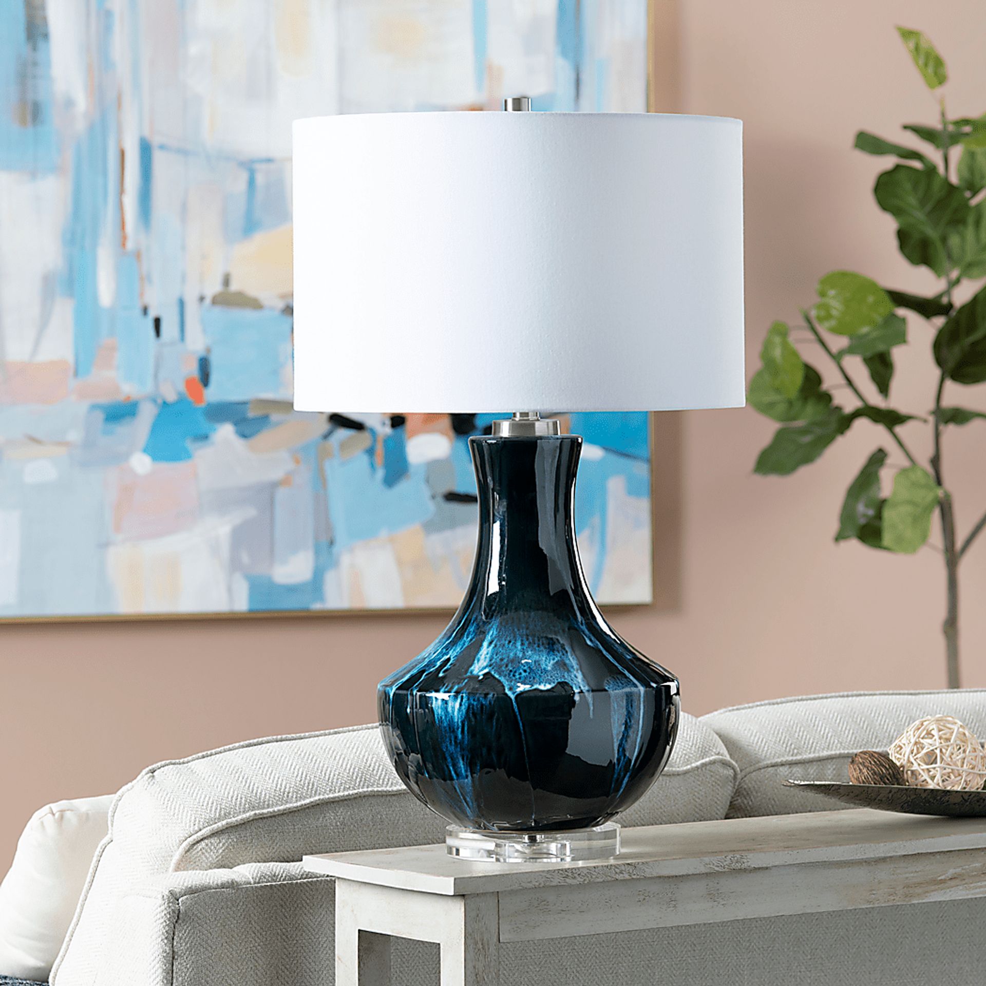 Galliec Vista Blue Lamp - Image 2