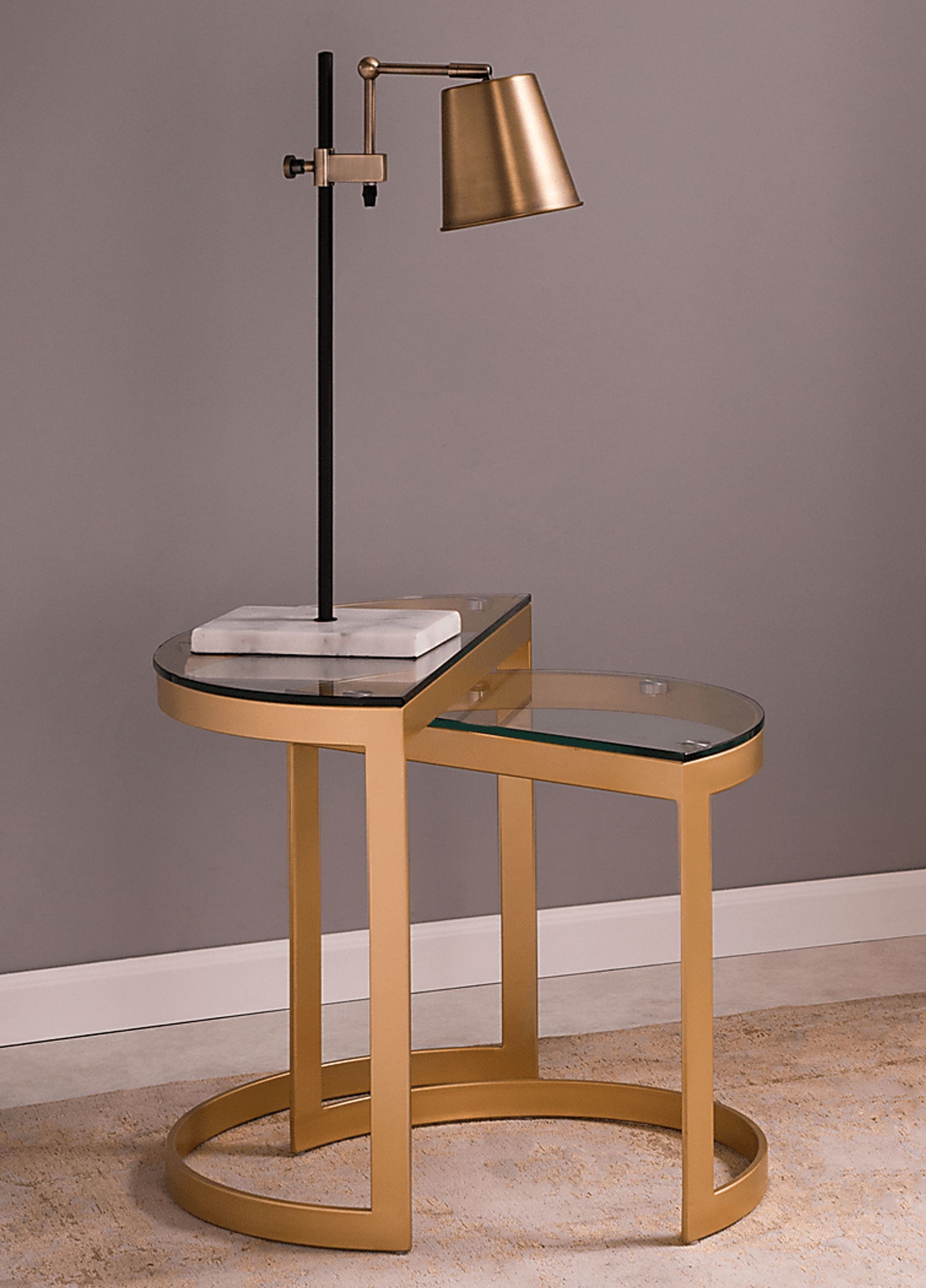 Gallieni Brass Lamp - Image 4