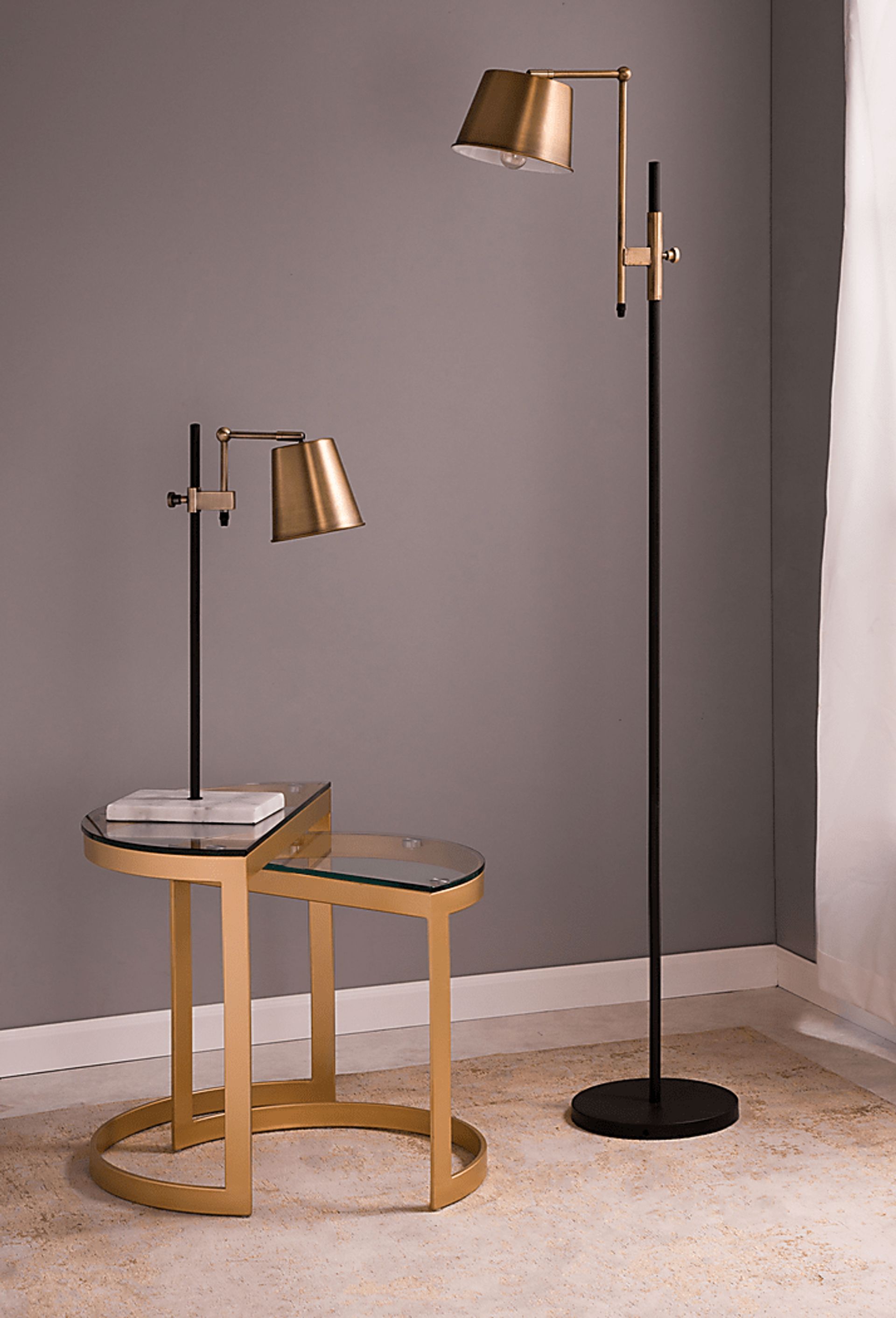Gallieni Bronze Floor Lamp - Image 4