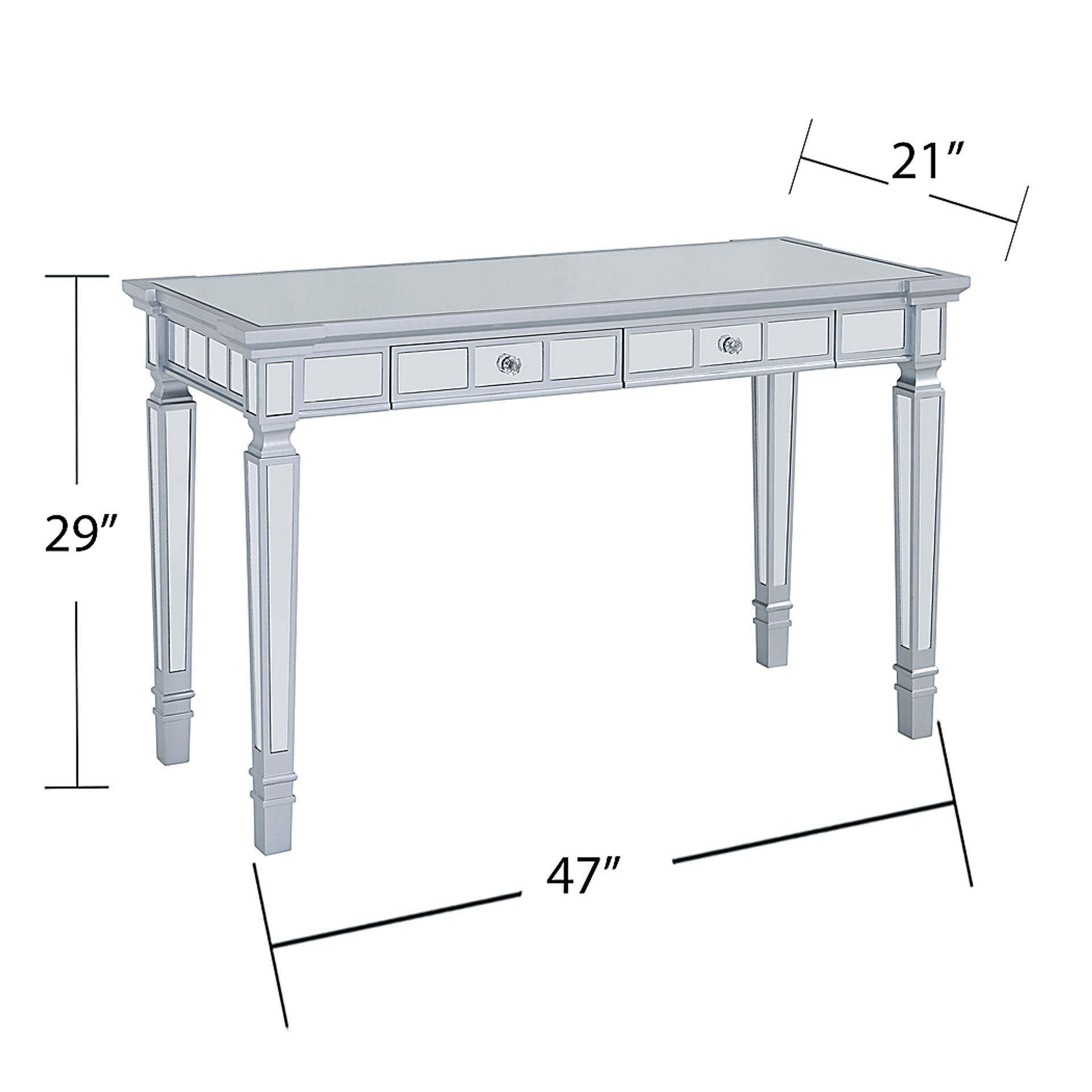 Gallimore Silver Desk - Image 5