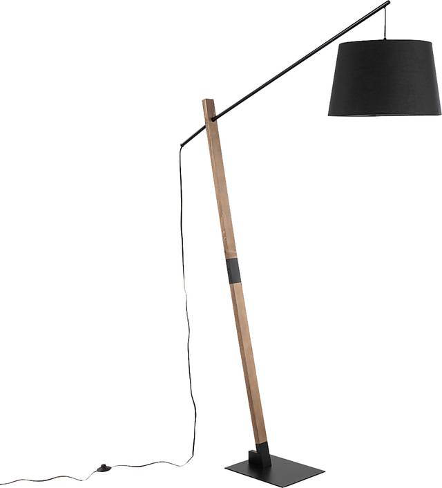 Gallop Hollow Black Floor Lamp - Thumbnail - Image 1