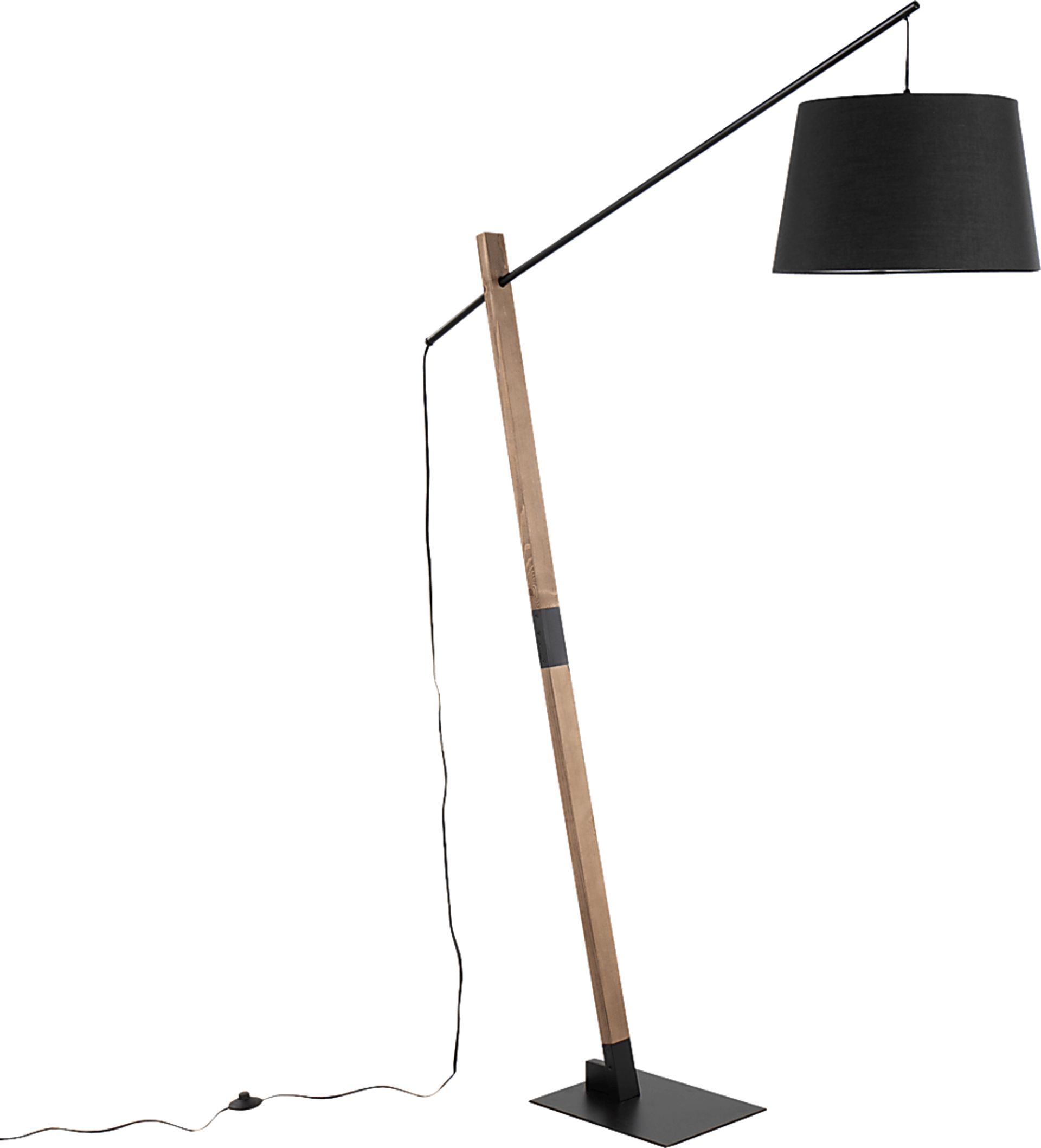 Gallop Hollow Black Floor Lamp - Image 1