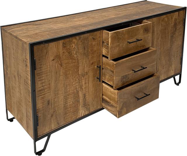 Galphen Brown Credenza - Thumbnail - Image 4