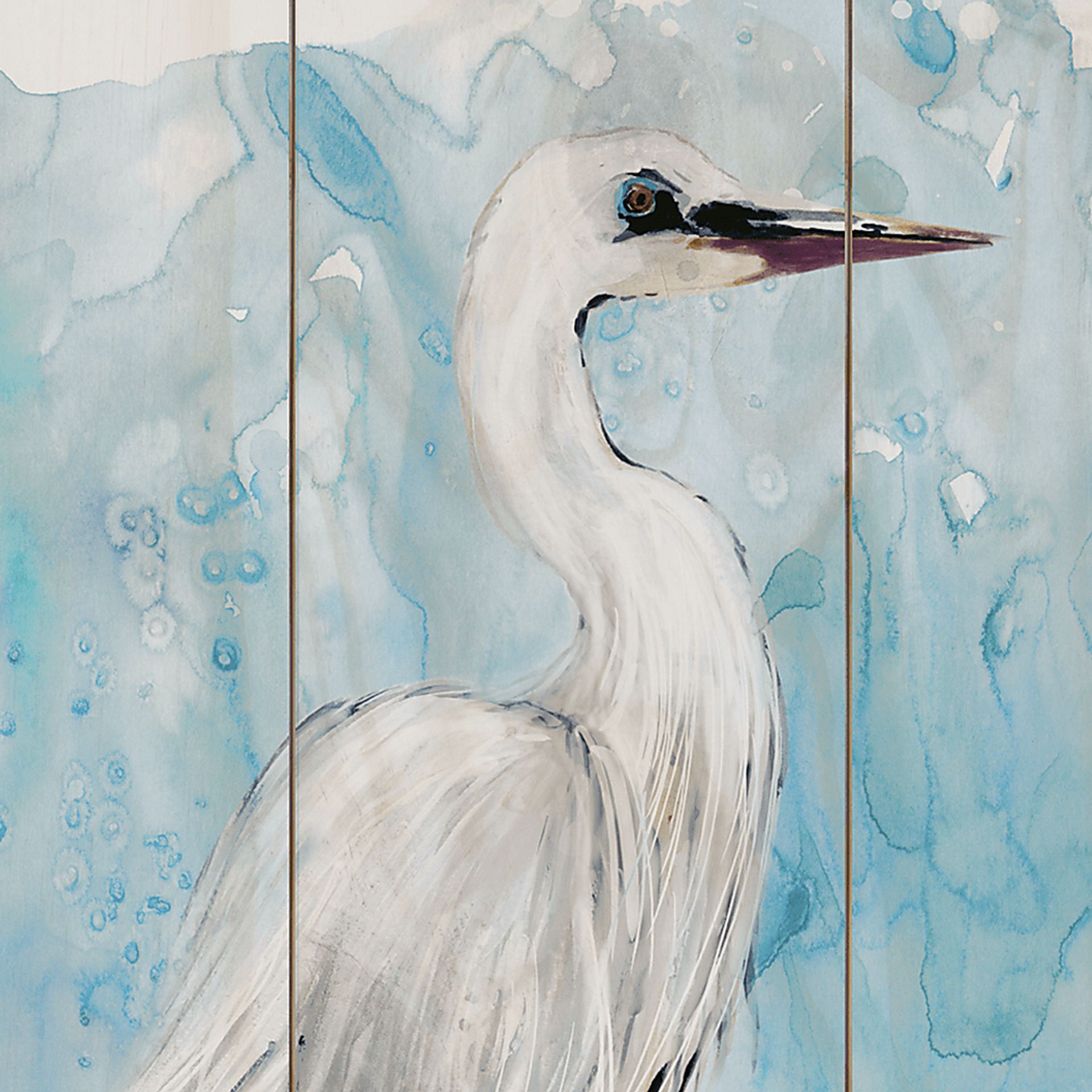 Galriden Blue Wooden Wall Art - Image 3