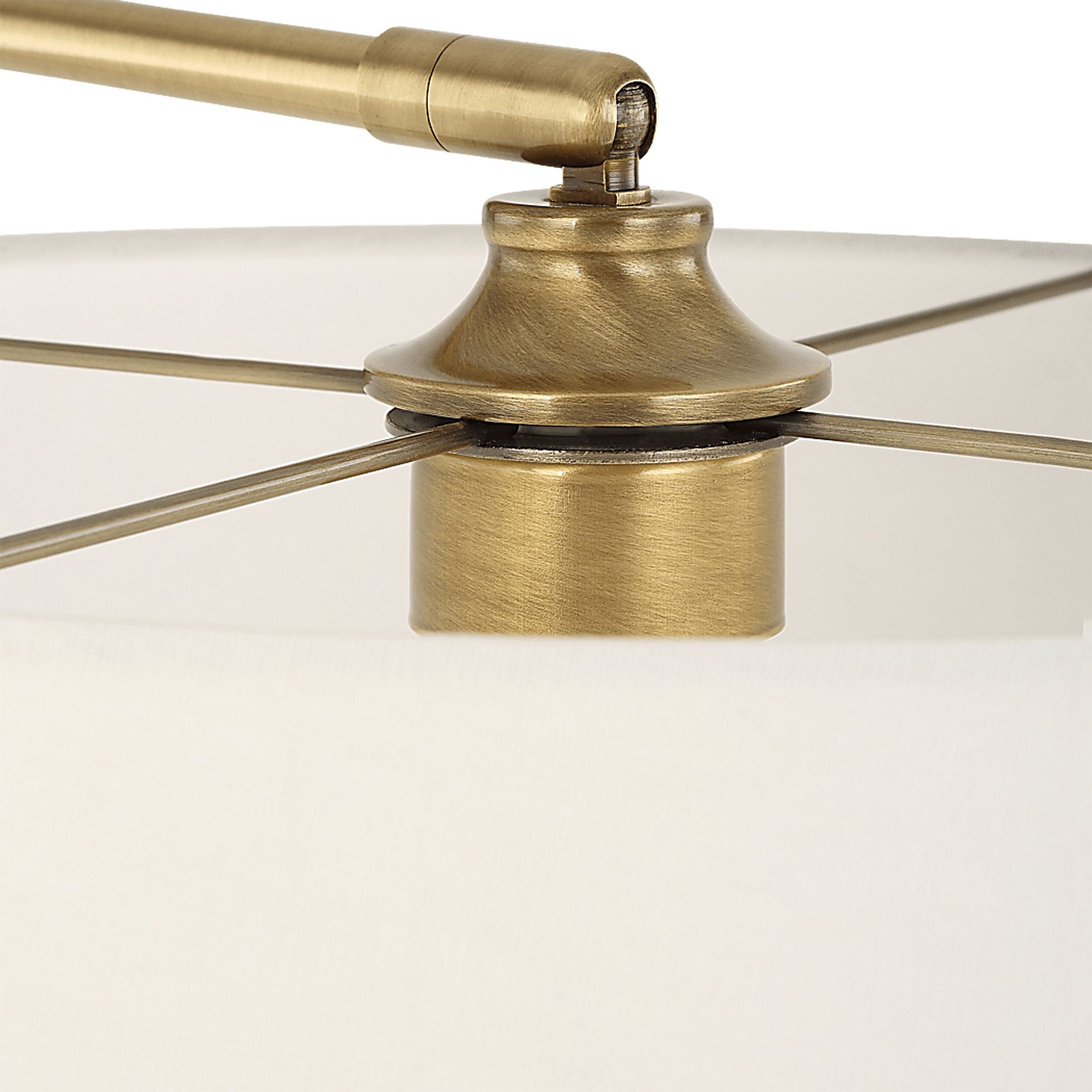 Galster Road Brass Floor Lamp - Image 3