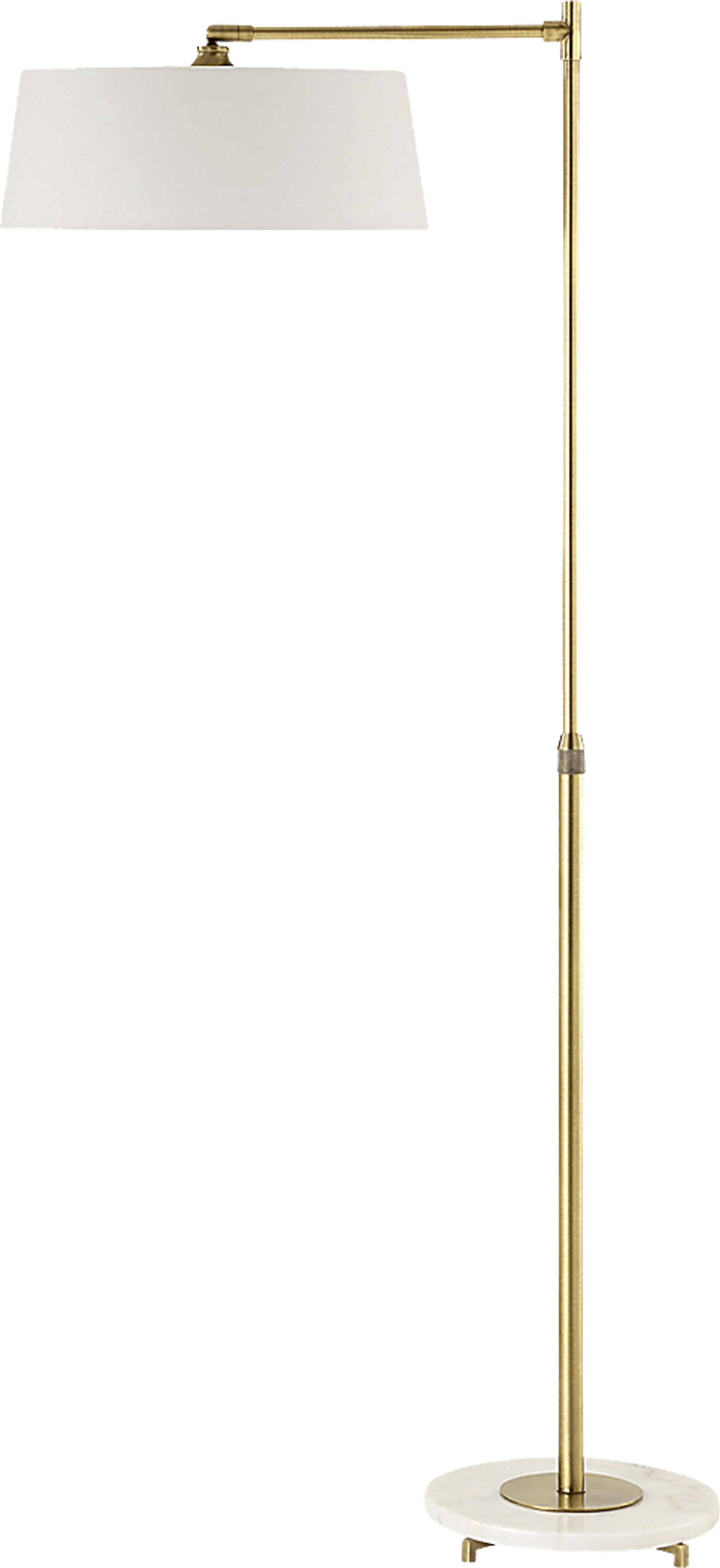 Galster Road Brass Floor Lamp - Image 1