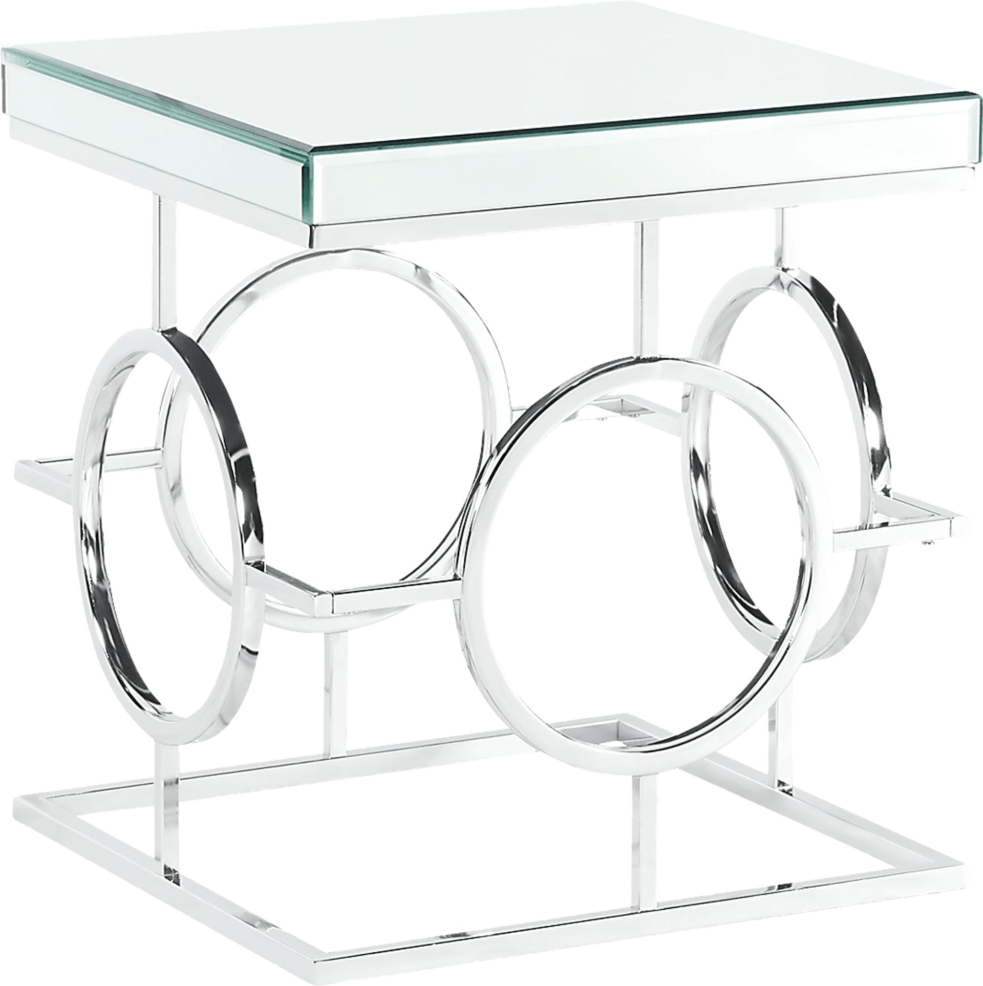 Galsworthy Chrome End Table - Image 1