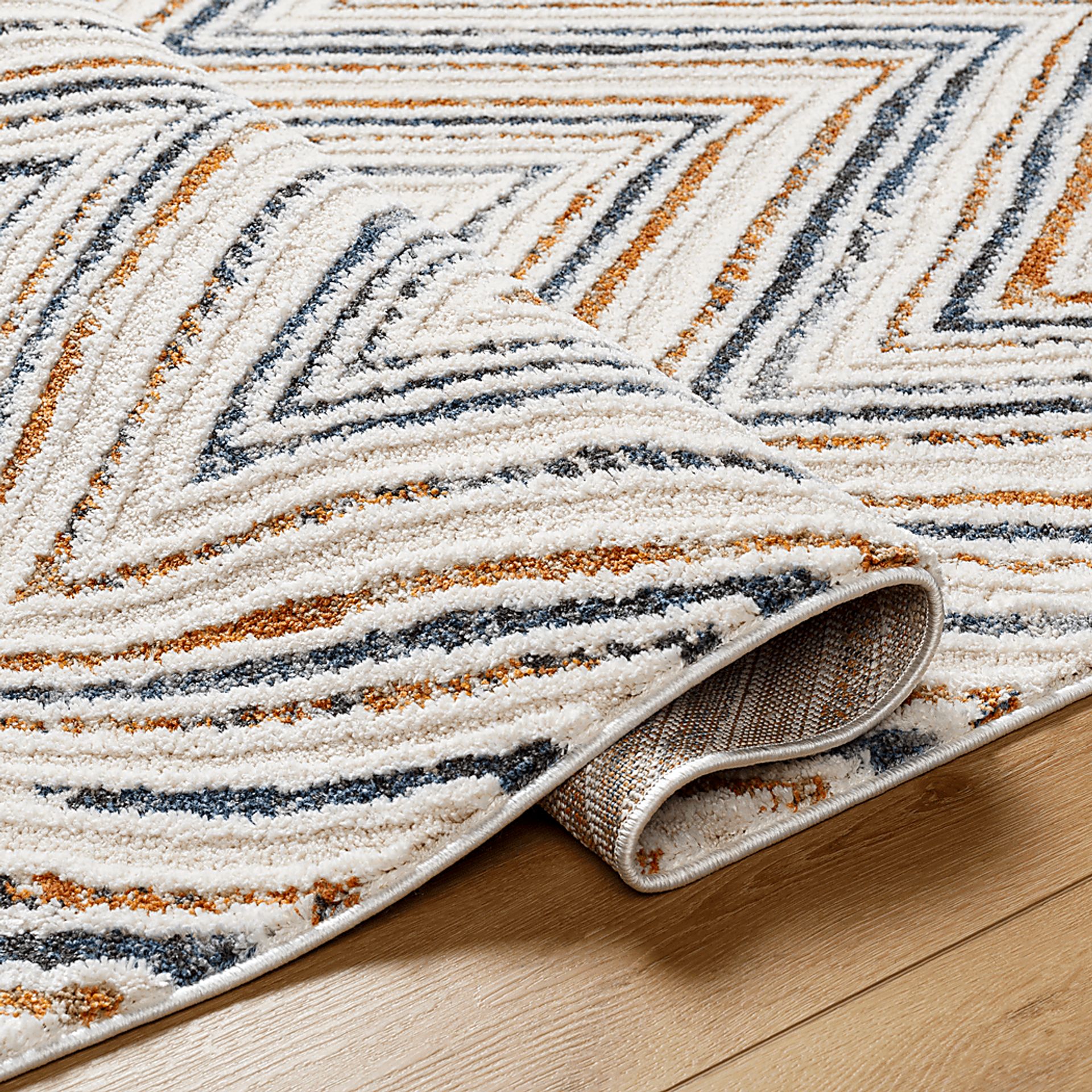 Galtinle Cream 5'3 x 7' Area Rug - Image 4
