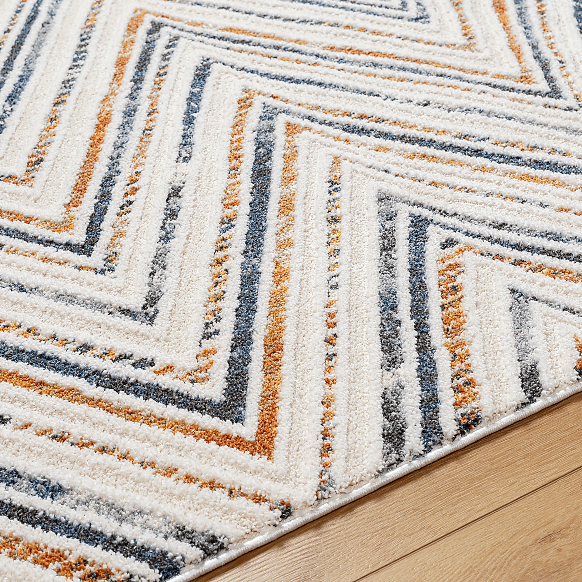 Galtinle Cream 5'3 x 7' Area Rug - Image 5