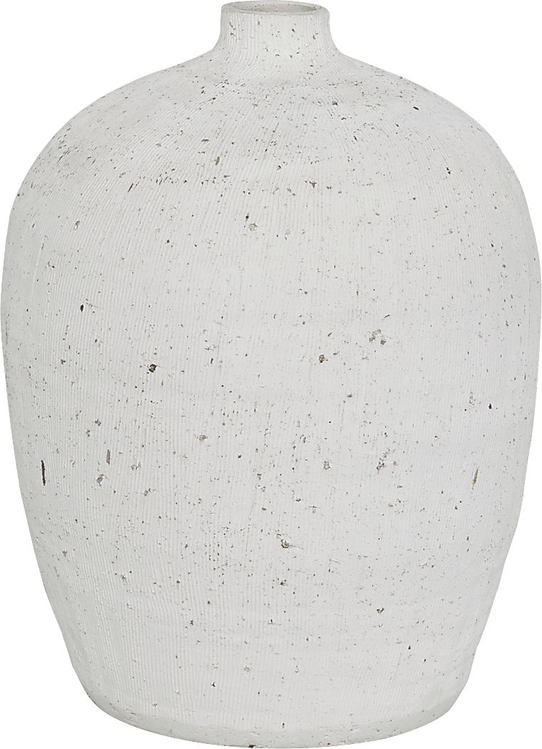 Galvan White Medium Vase