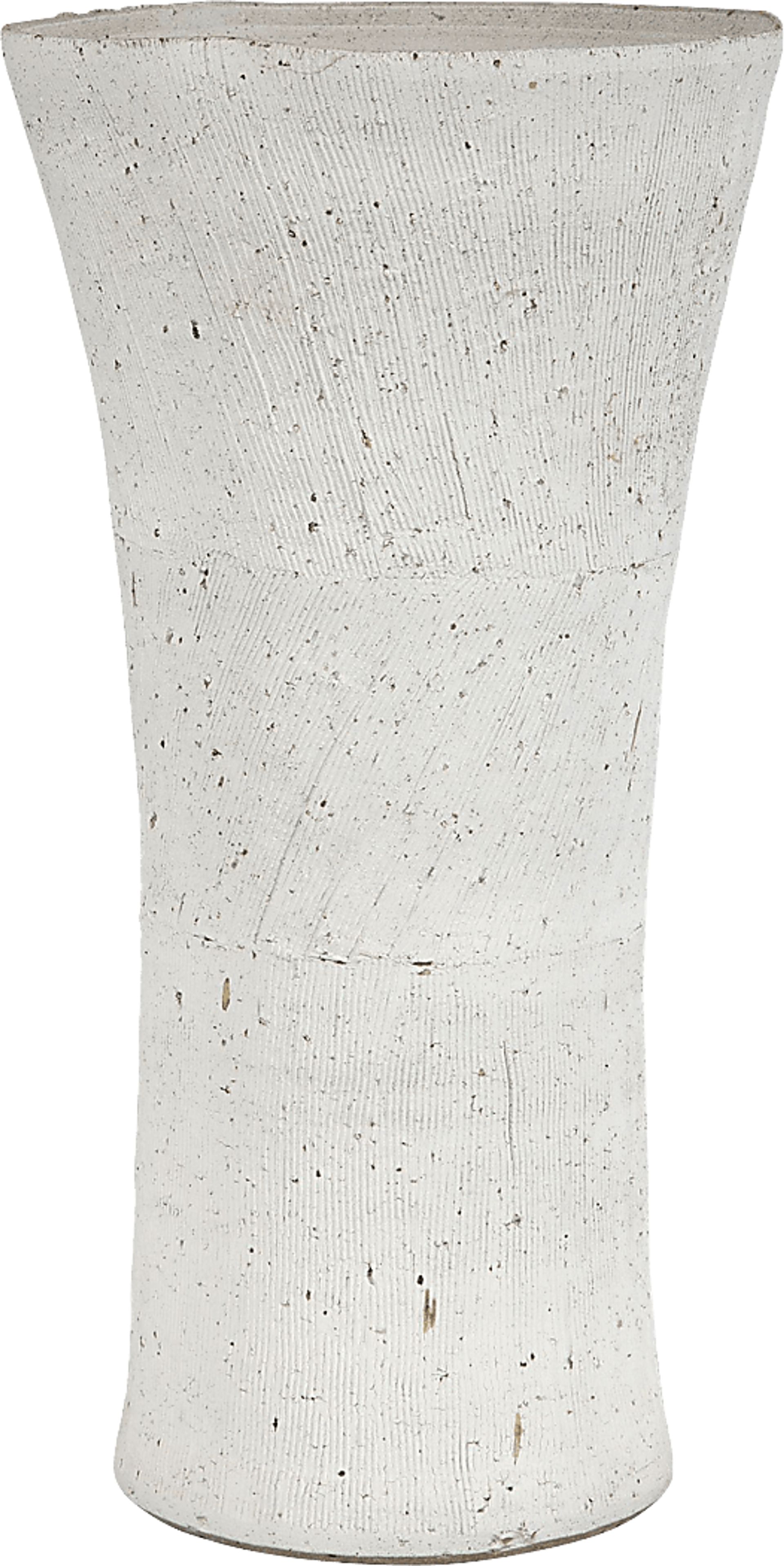Galvan White Tall Vase - Image 5