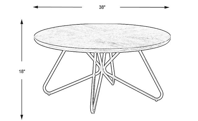 Dimension Image. Please refer to the Dimension Tab on this page for dimension details.