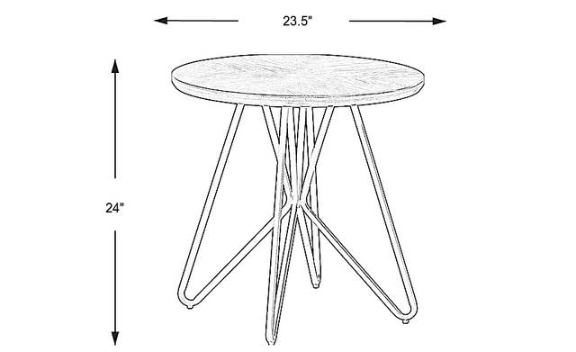 Dimension Image. Please refer to the Dimension Tab on this page for dimension details.