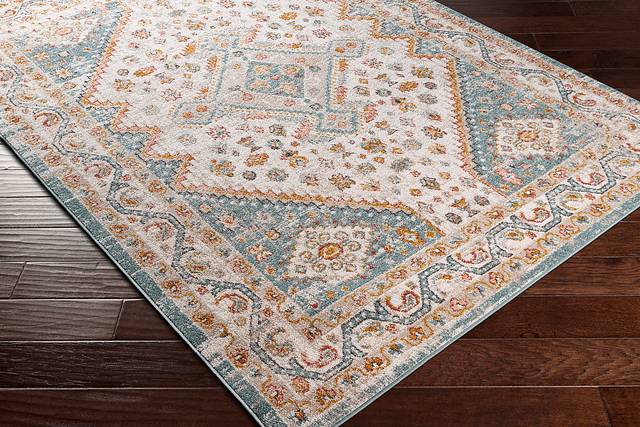 Galvyn Ivory 6'7 x 9' Rug - Thumbnail - Image 3