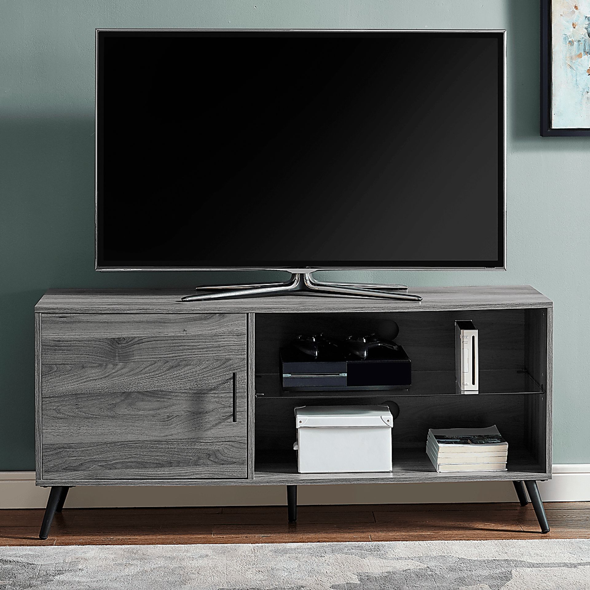 Galwan Gray 52 in. Console - Image 4