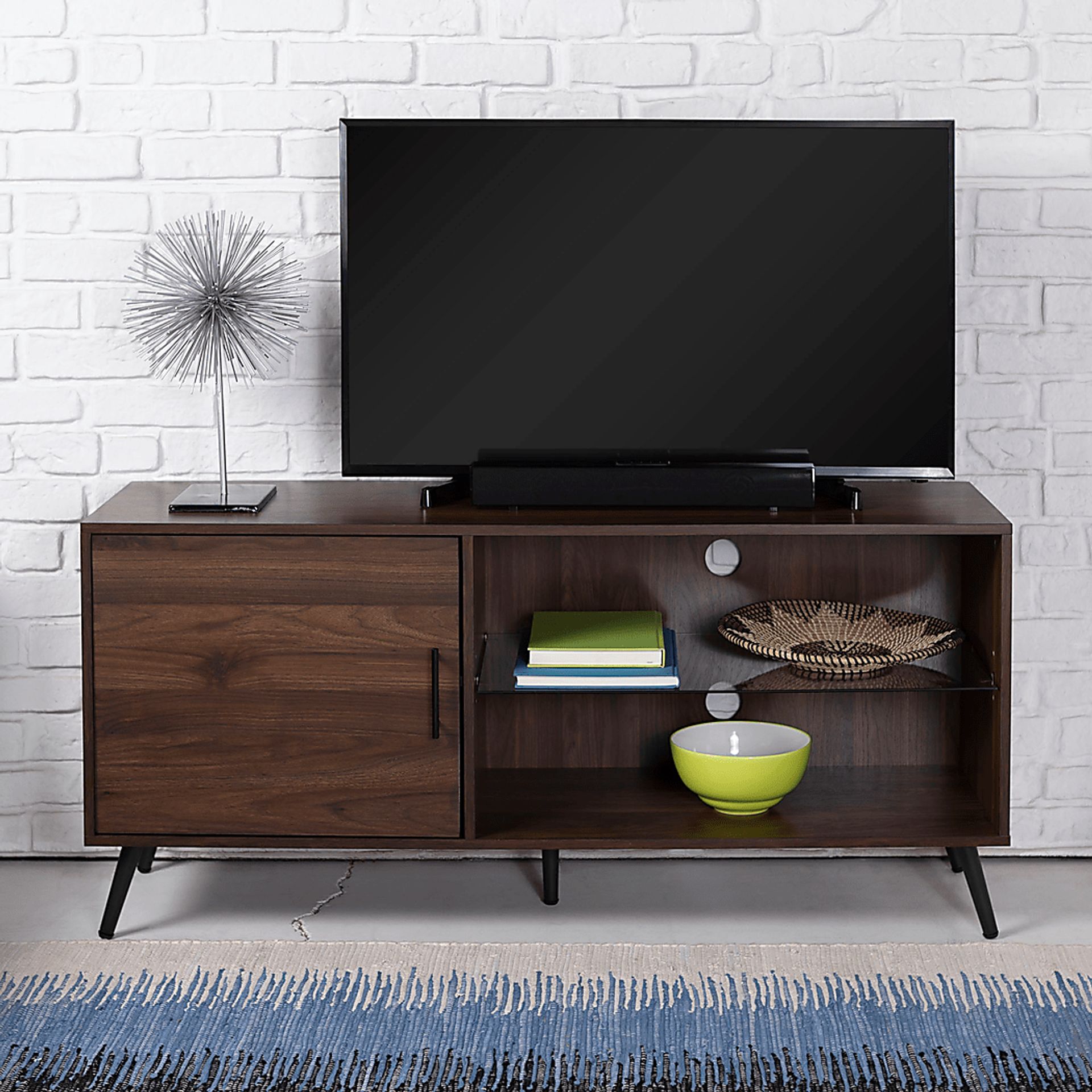 Galwan Walnut 52 in. Console - Image 4