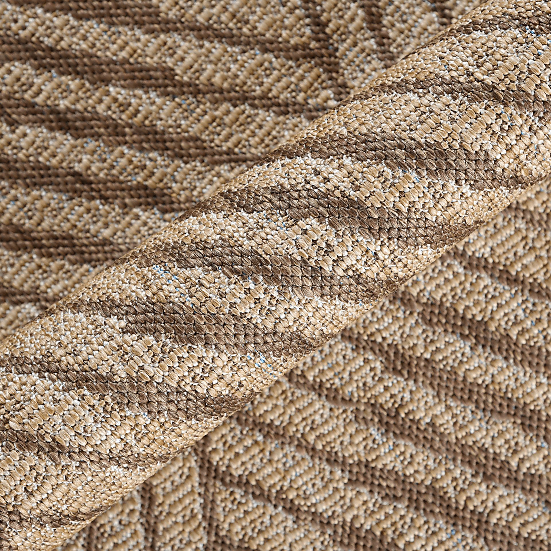 Gamuz Beige 5'3 x 8' Indoor/Outdoor Rug - Image 3