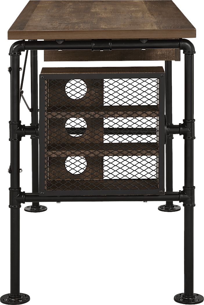 Gande Brown Desk - Thumbnail 5