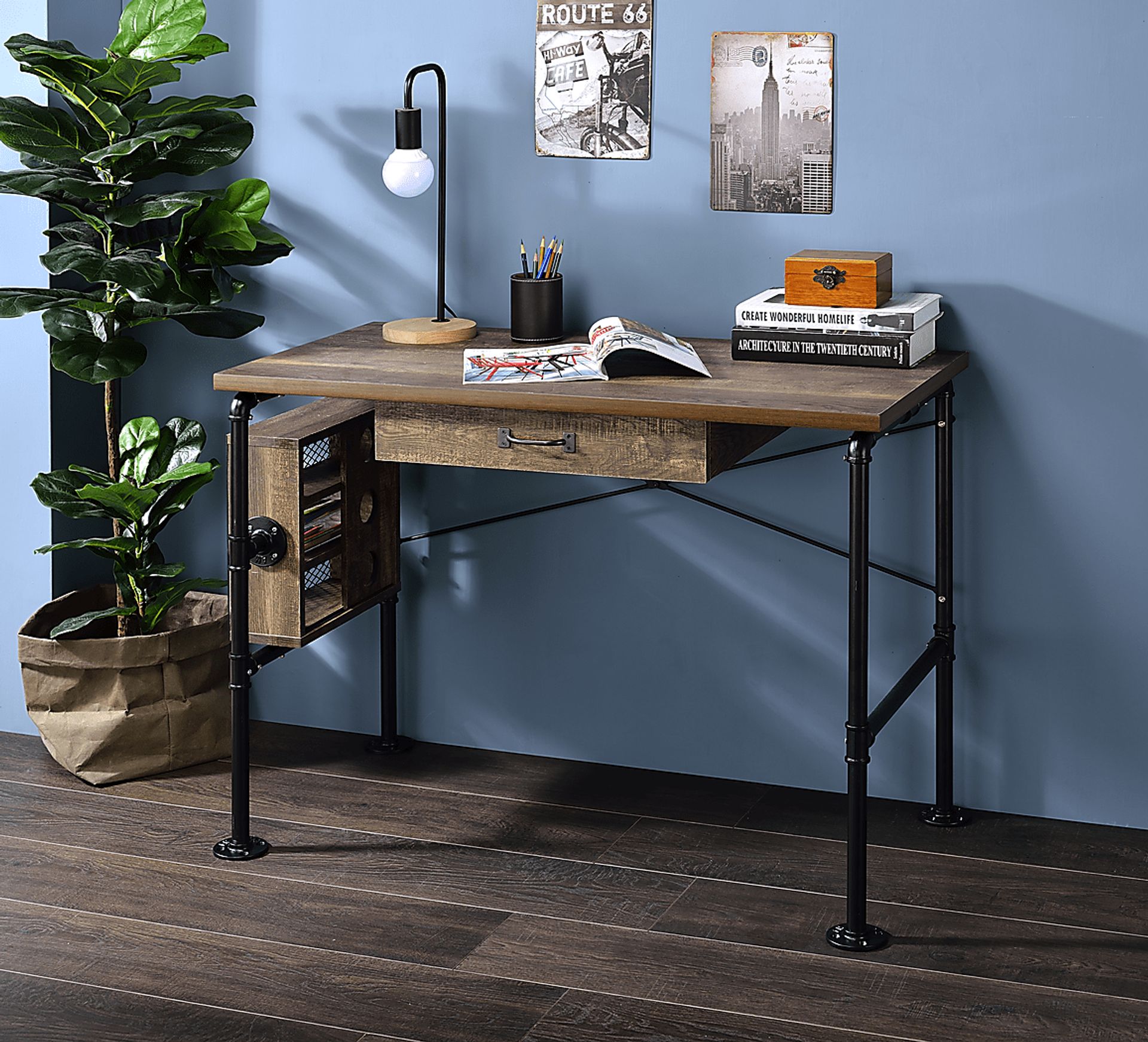 Gande Brown Desk - Image 7