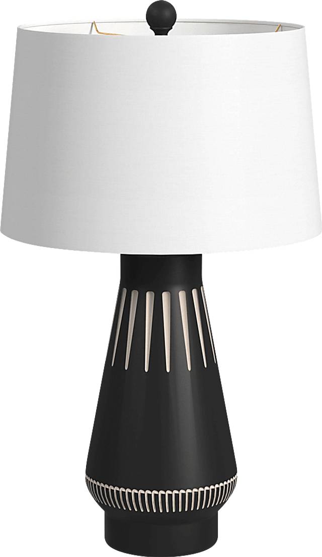 Gandy Hills Black Lamp - Thumbnail - Image 4