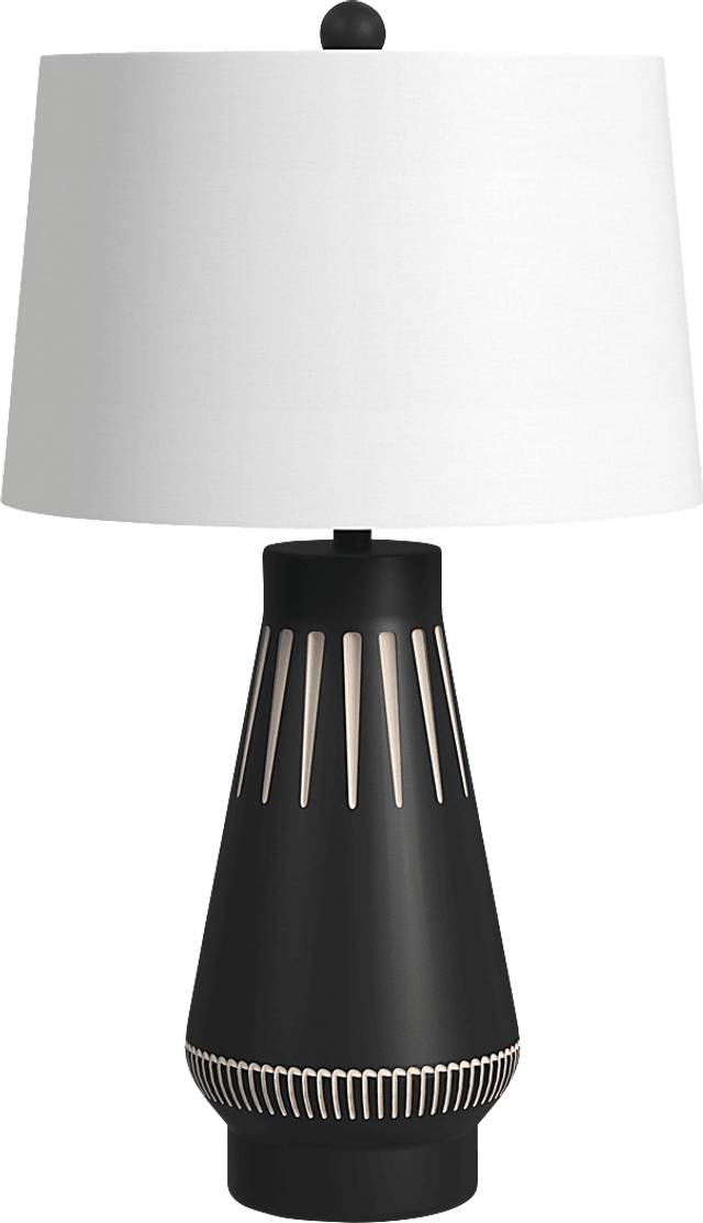 Gandy Hills Black Lamp - Thumbnail - Image 1
