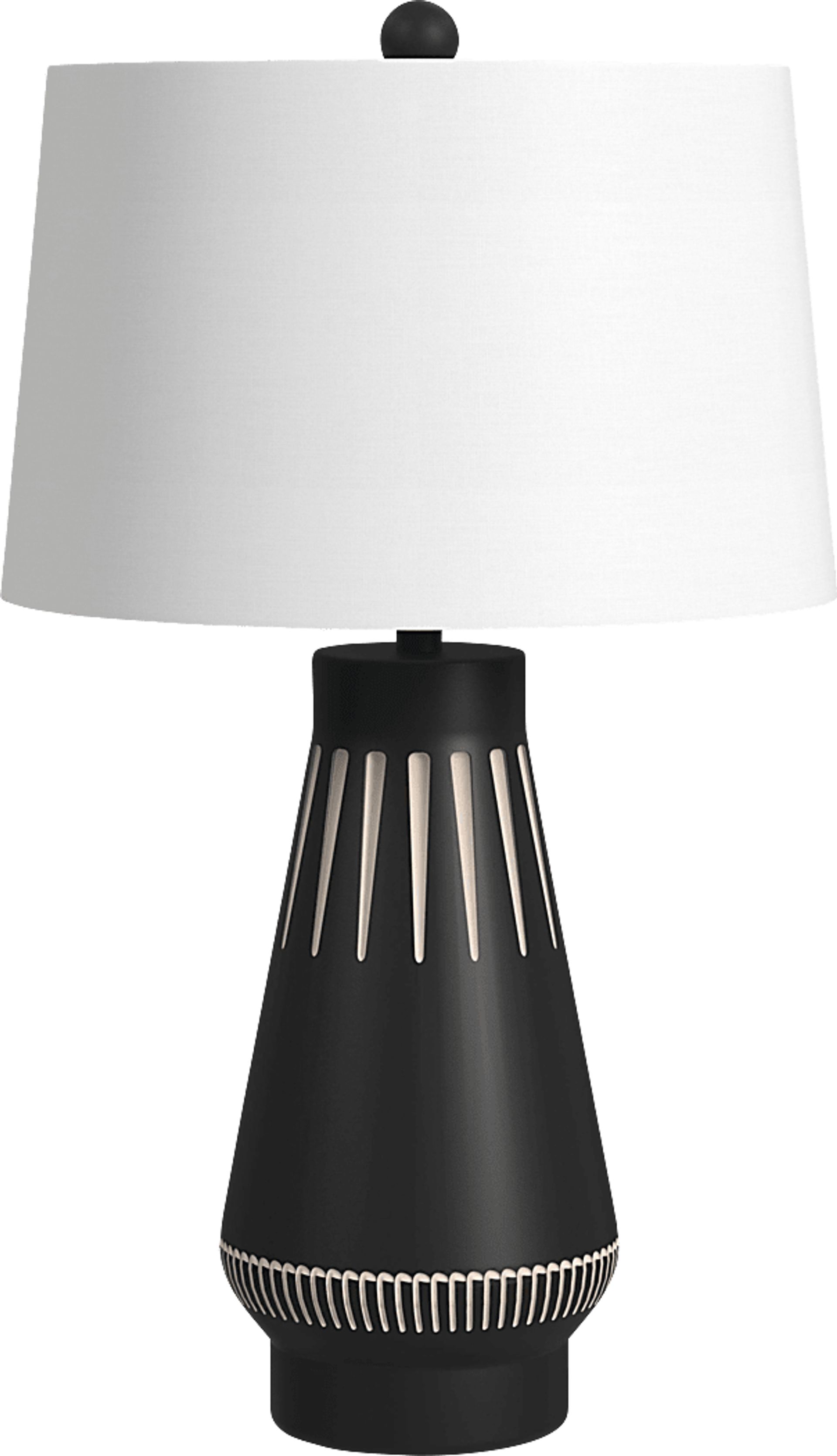 Gandy Hills Black Lamp - Image 1