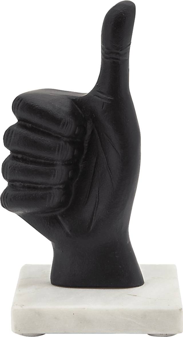 Gannam Black Sculpture - Thumbnail - Image 1