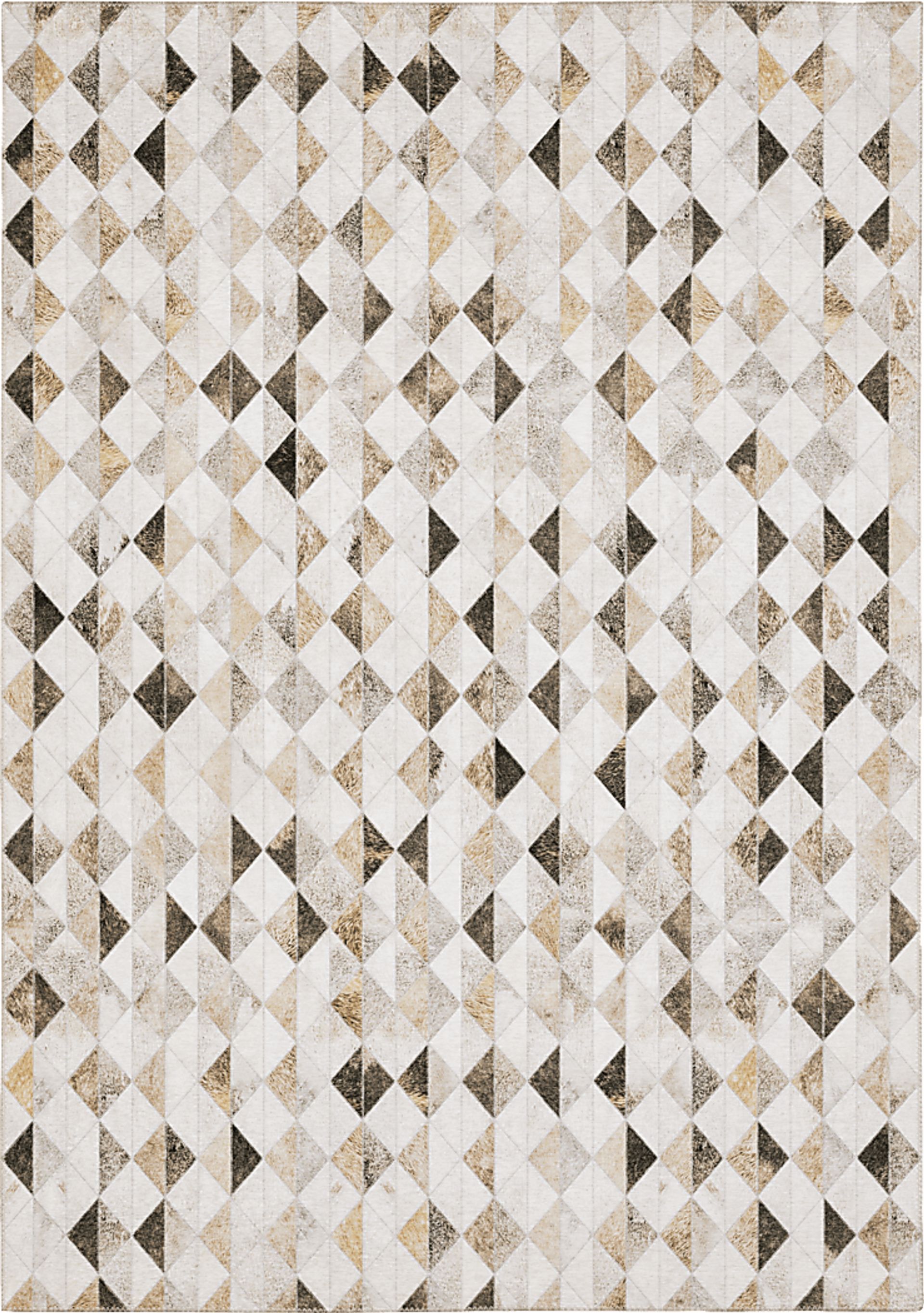 Ganneston Beige 2' x 8'1 Rug - Image 1