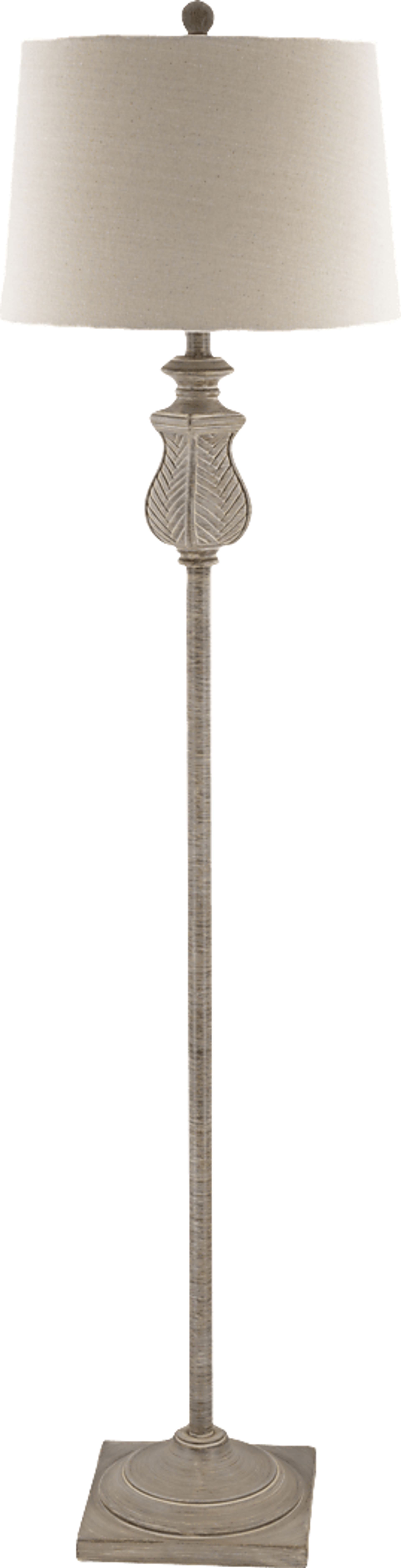 Gannett Hill Gray Floor Lamp - Image 1