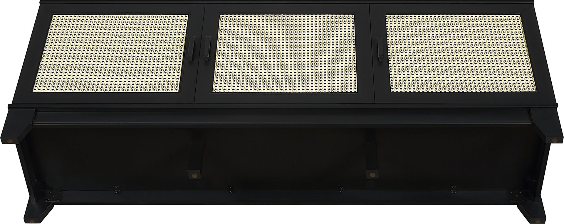 Gansons Black 63 in. Console - Image 3
