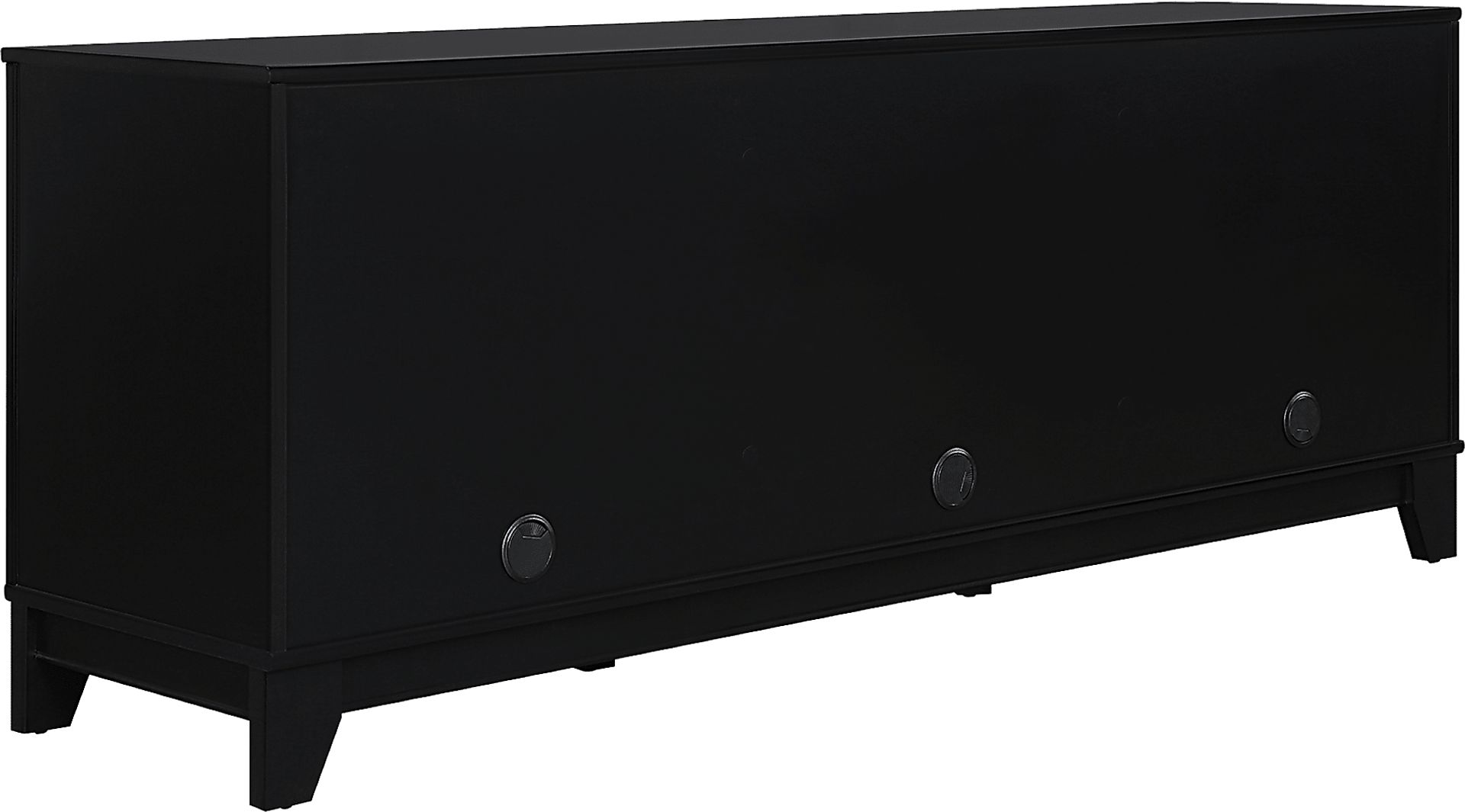 Gansons Black 63 in. Console - Image 6