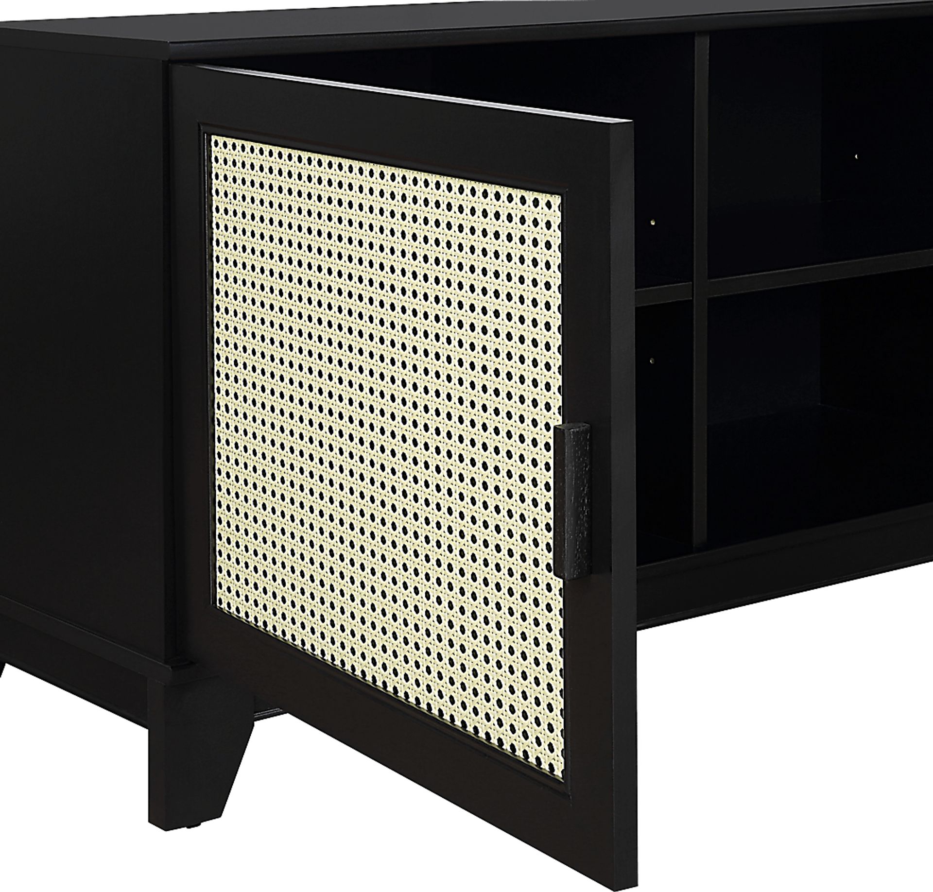 Gansons Black 63 in. Console - Image 8