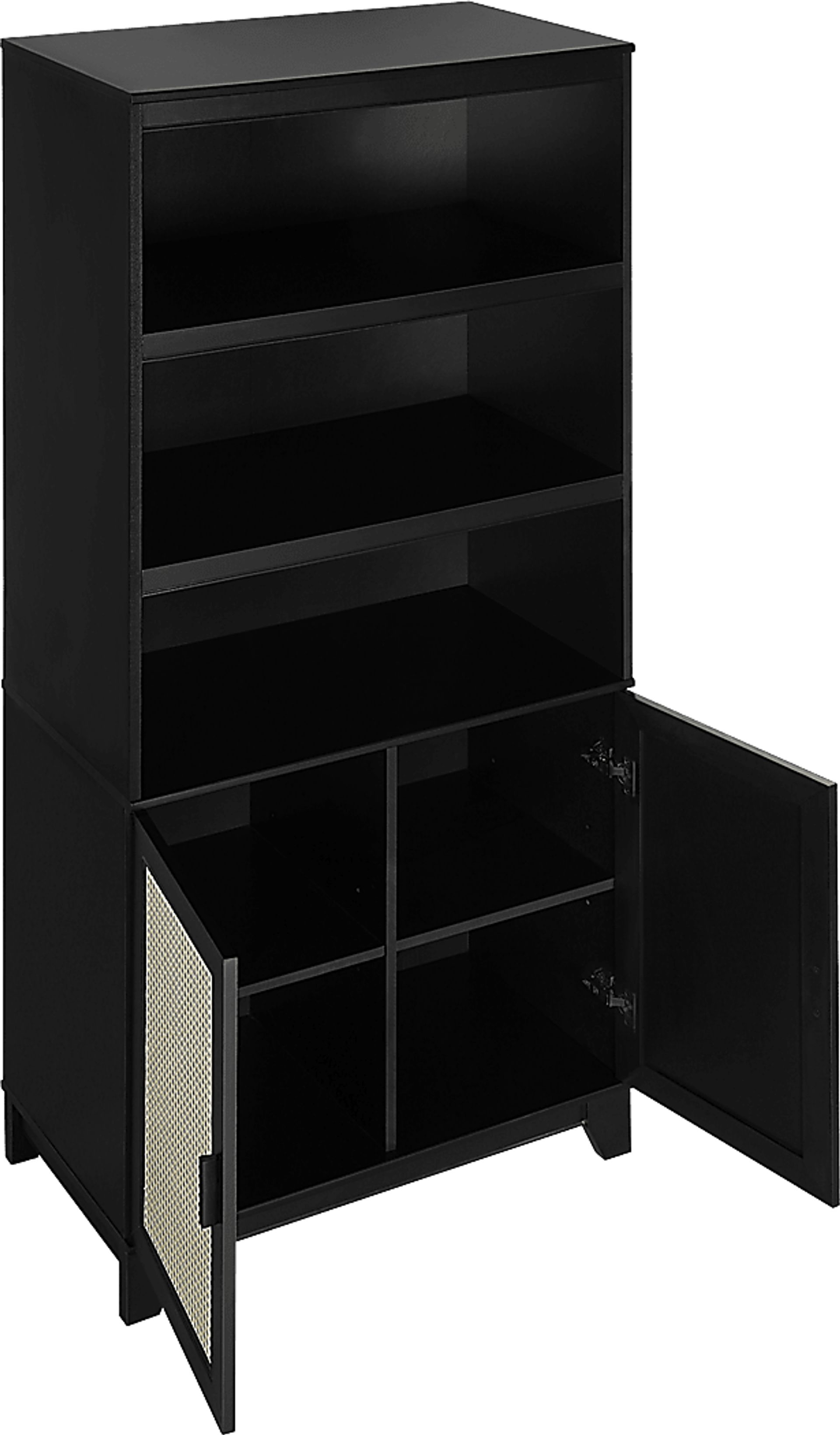 Gansons Black Bookcase - Image 3