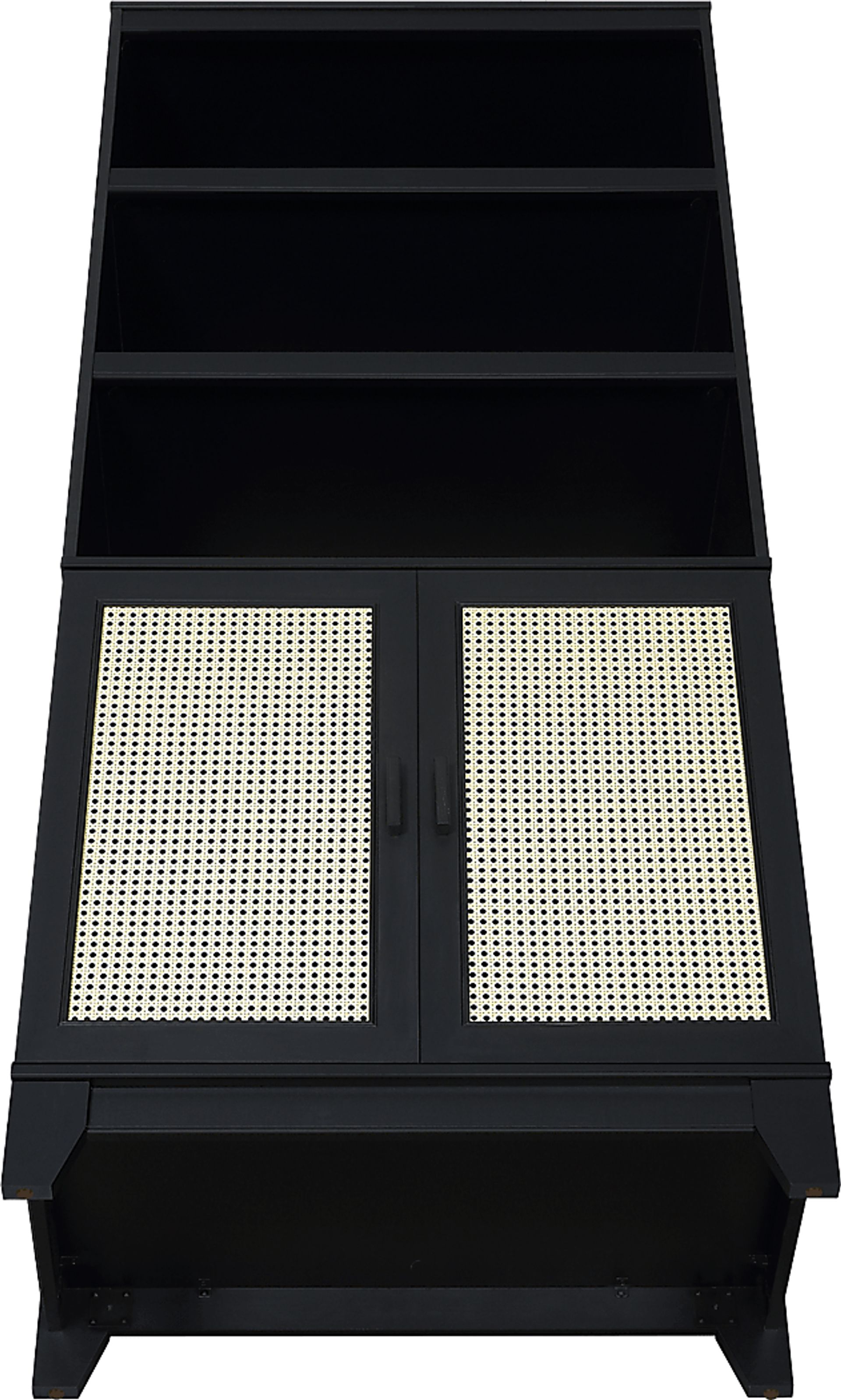 Gansons Black Bookcase - Image 5