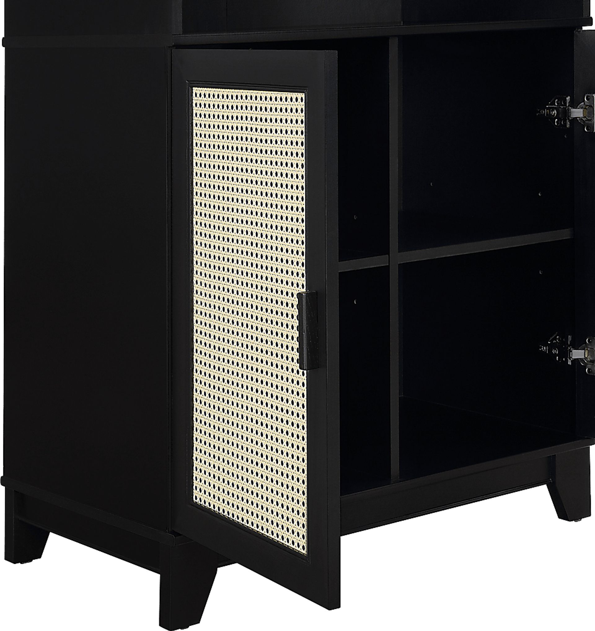 Gansons Black Bookcase - Image 6