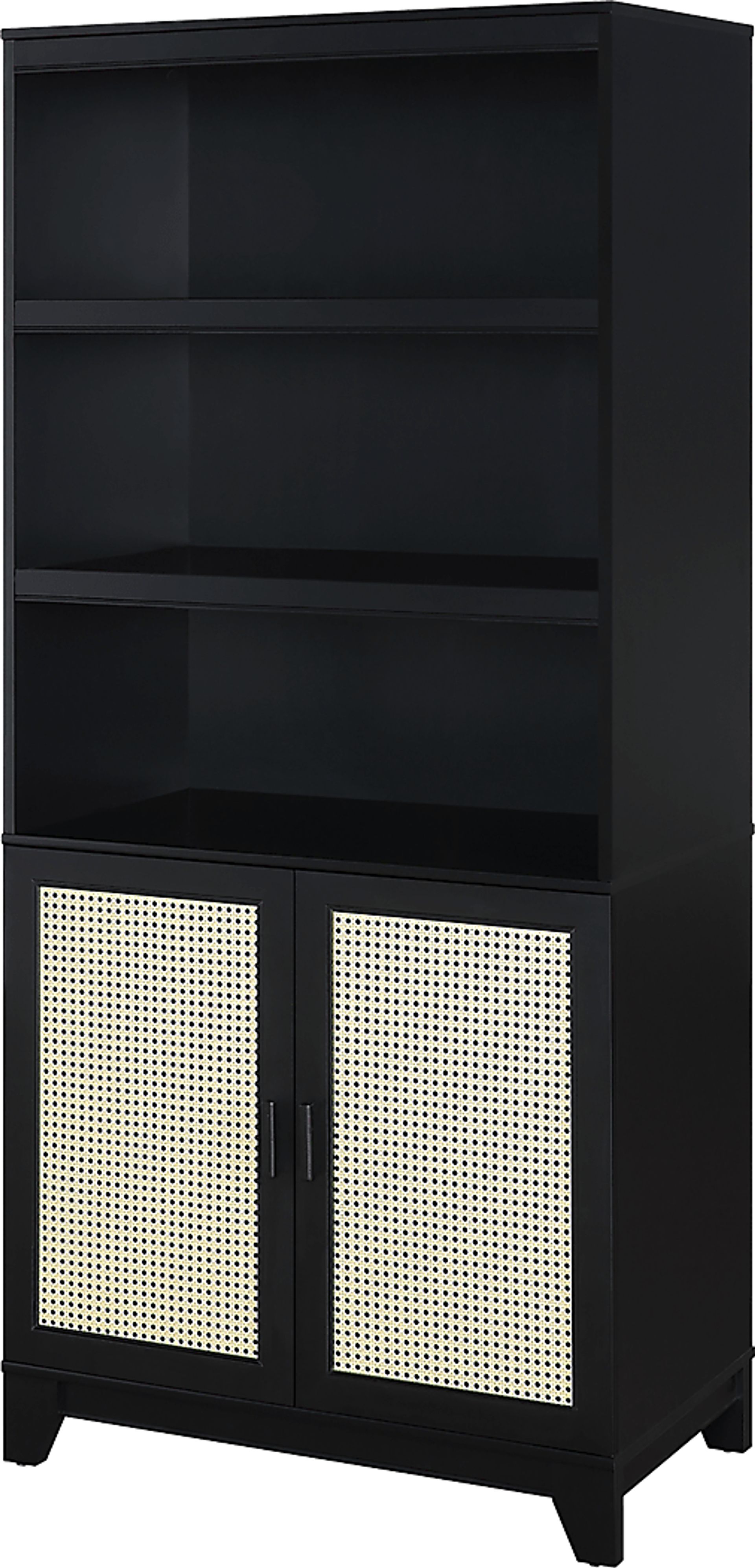 Gansons Black Bookcase - Image 9