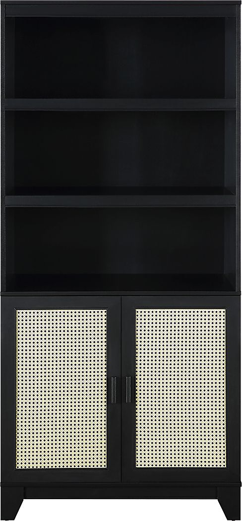 Gansons Black Bookcase