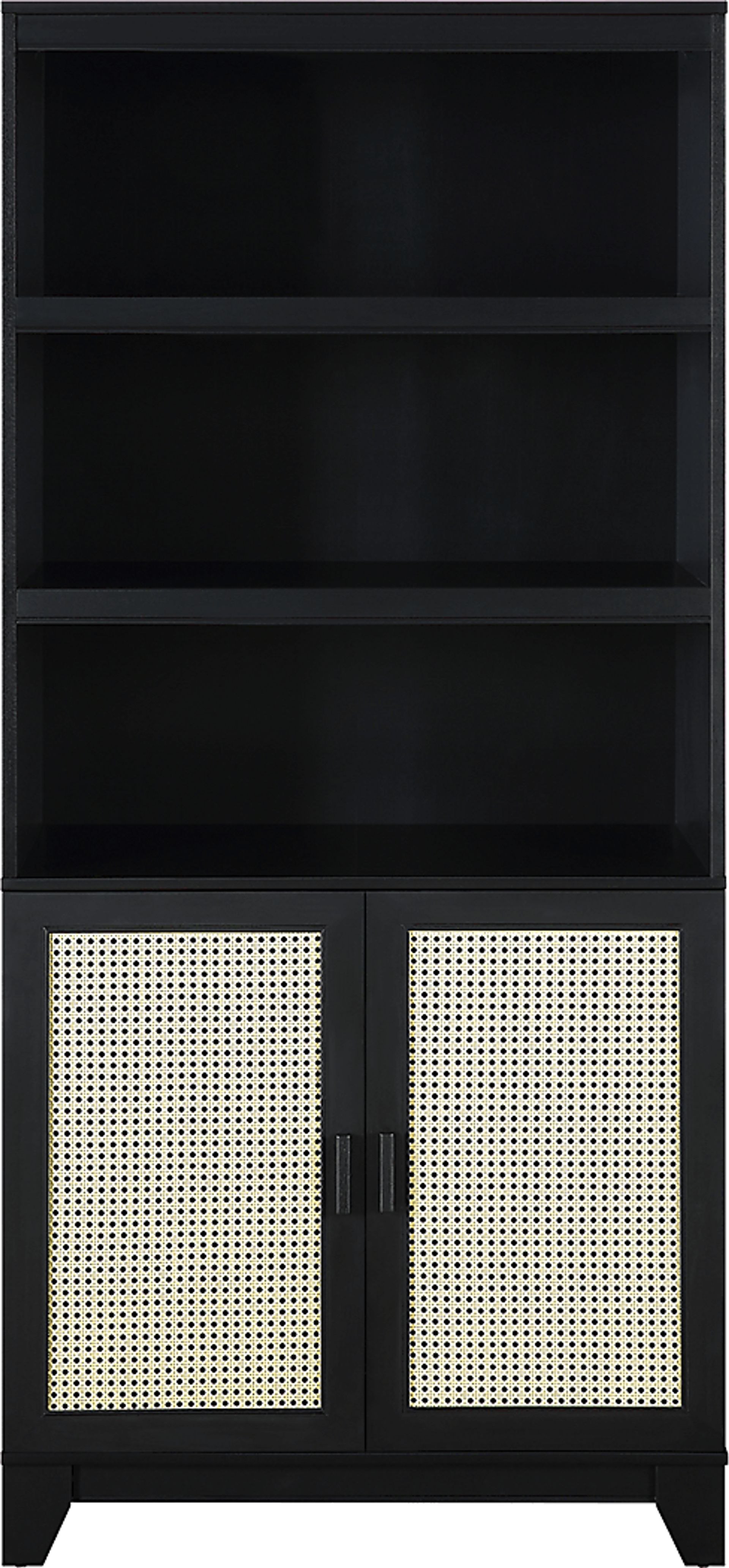 Gansons Black Bookcase - Image 1