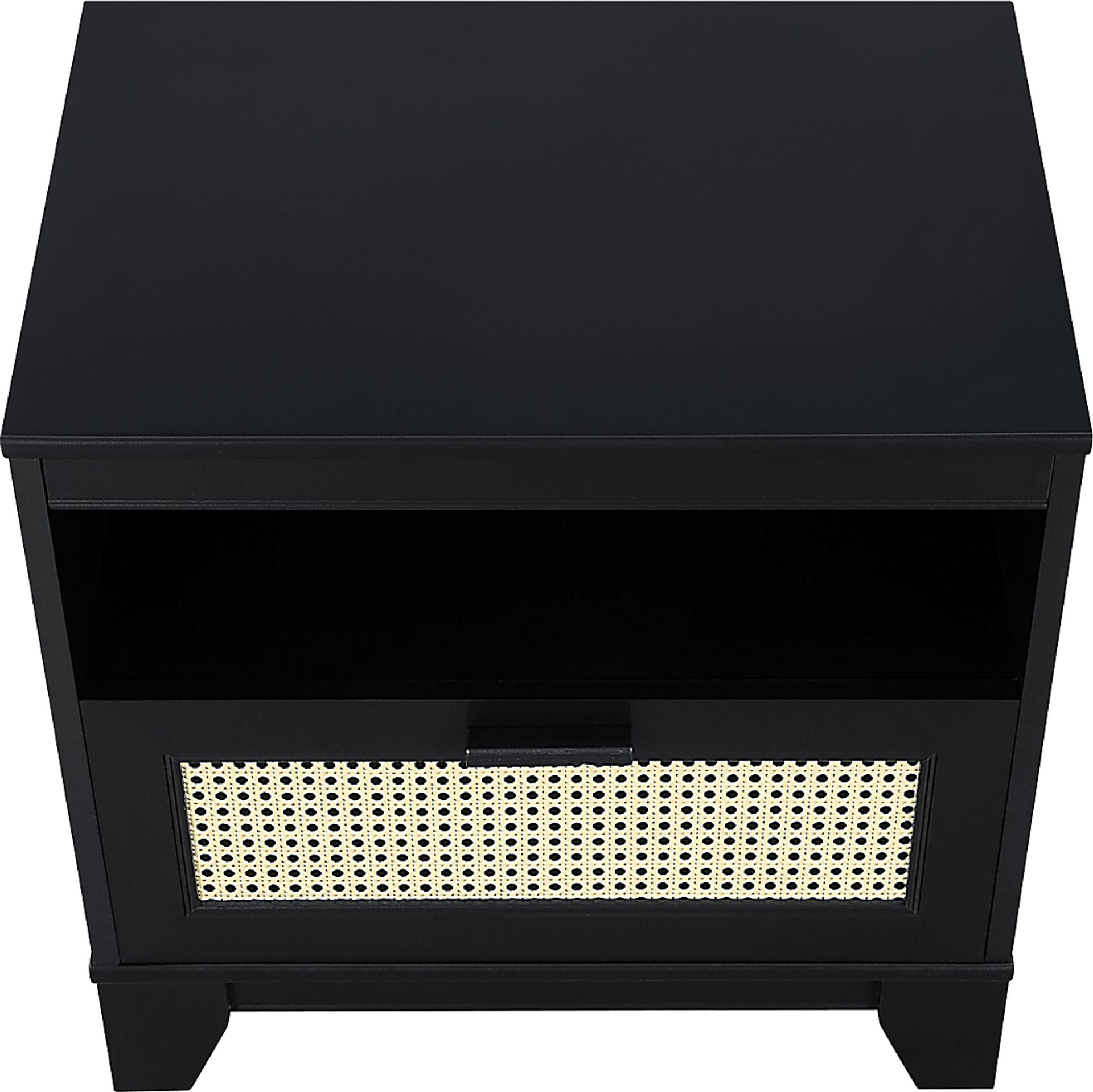 Gansons Black Nightstand - Image 4