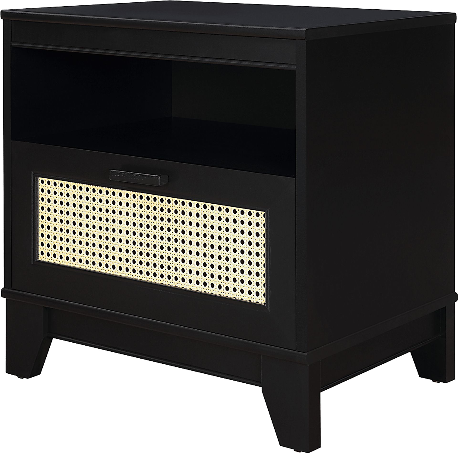 Gansons Black Nightstand - Image 7